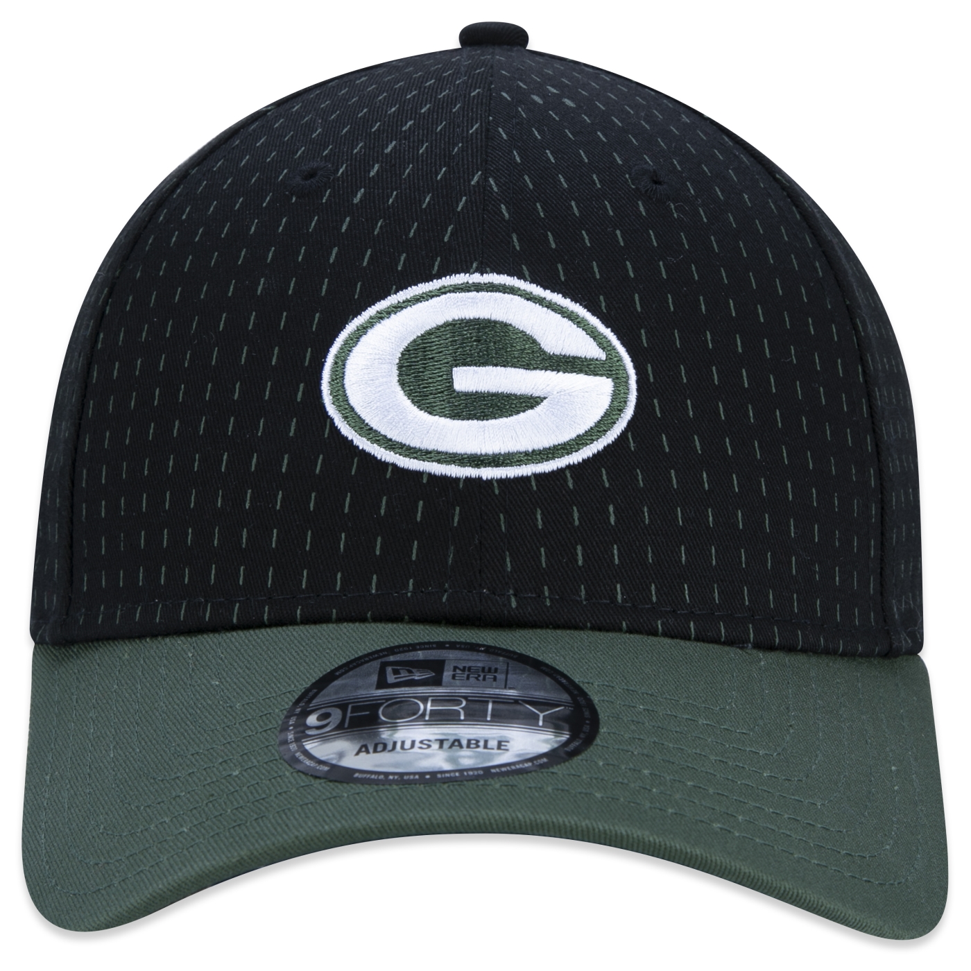 Bone New Era 9FORTY Green Bay Packers Core NFL Preto 3