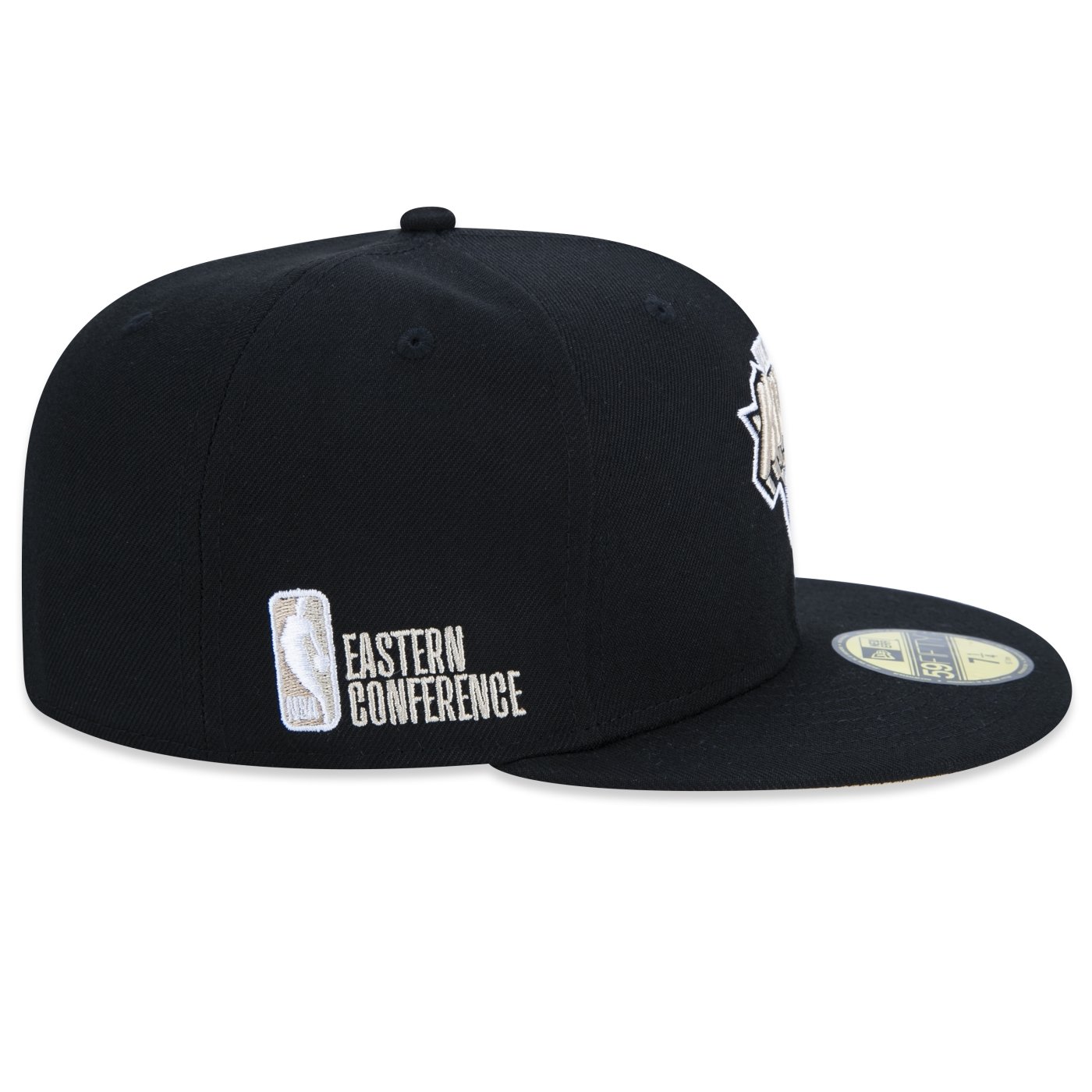 Bone New Era 59FIFTY New York Knicks Core NBA Preto 5