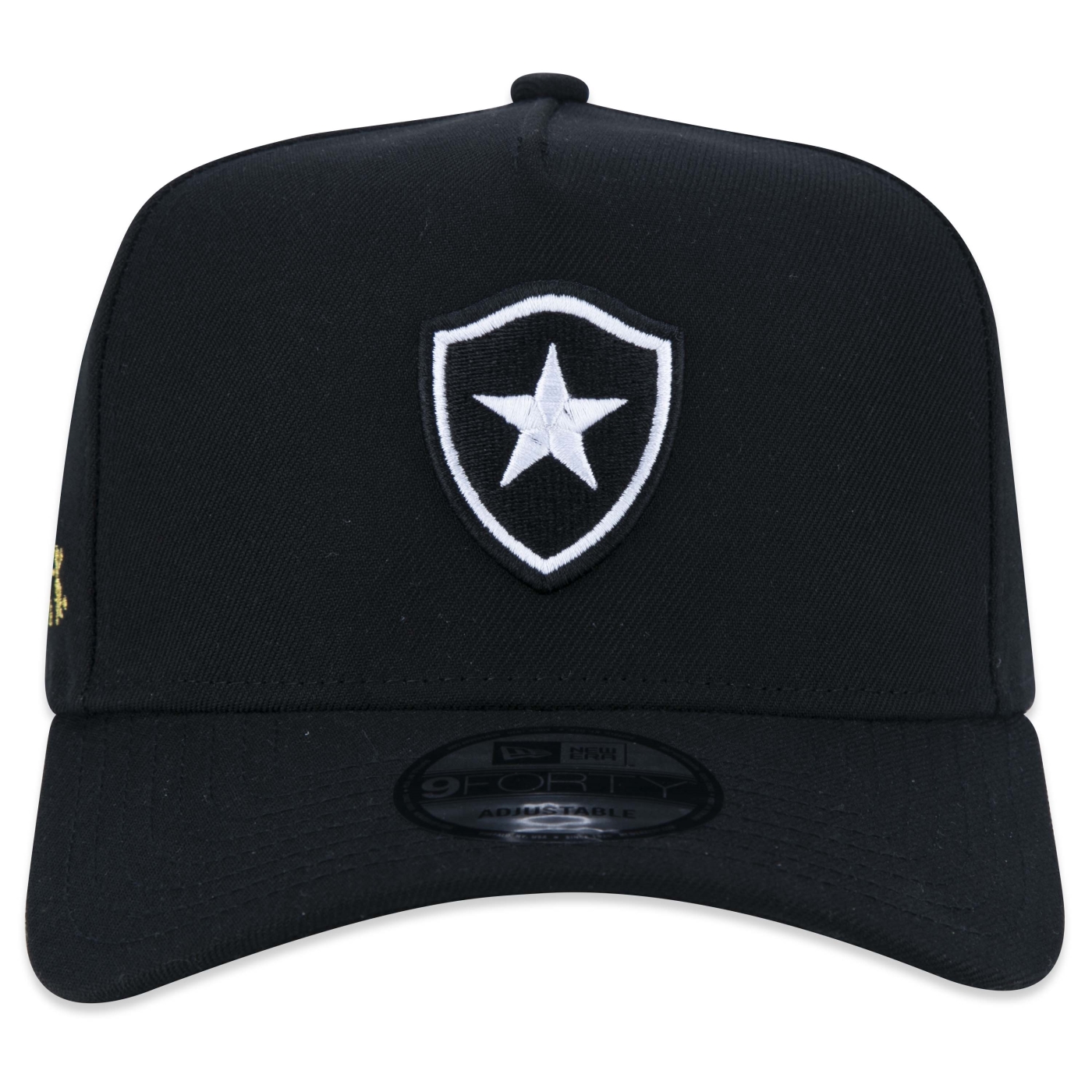 Bone New Era 9FORTY A-Frame Futebol Botafogo Preto 2