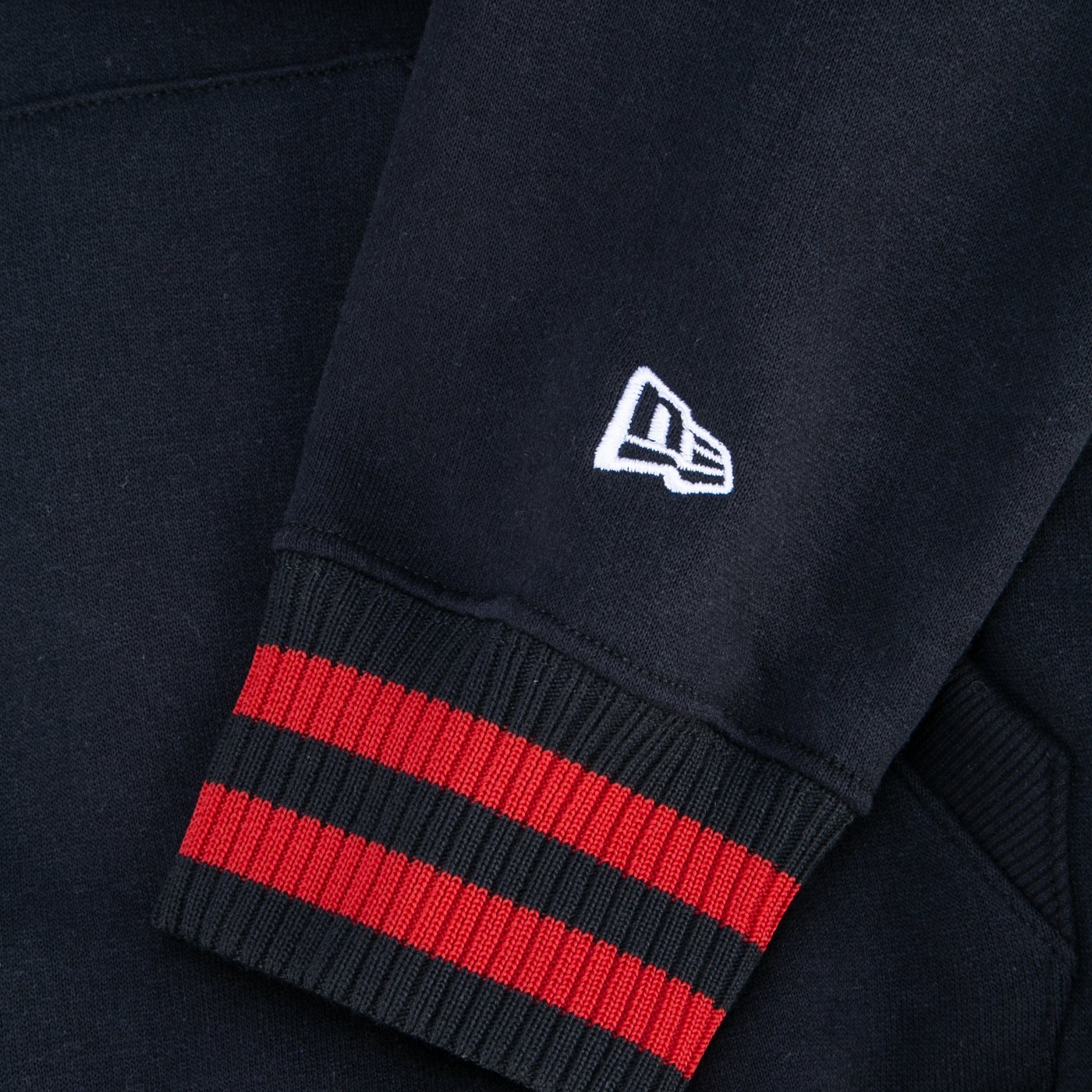 Moletom New Era Canguru Fechado Chicago Bulls Hiphop Preto 4