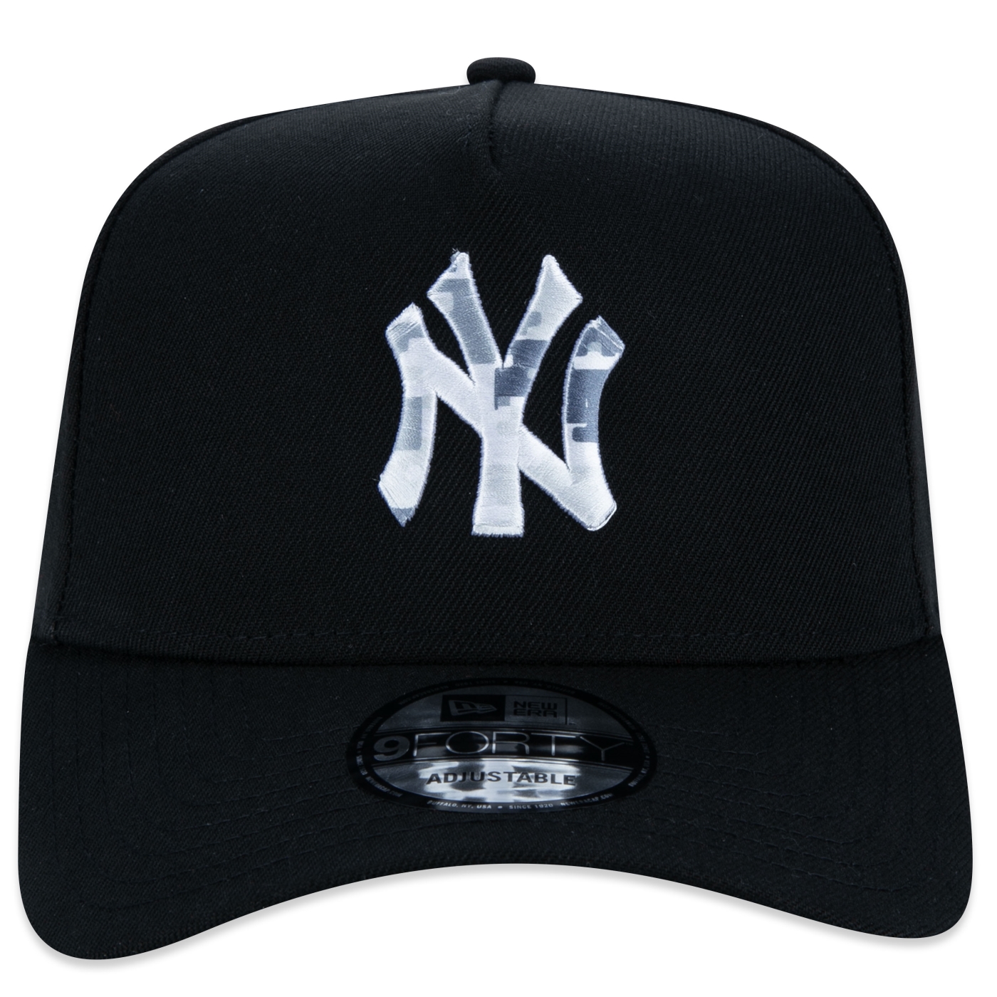 Bone New Era 9FORTY A-Frame New York Yankees Core MLB Preto 3