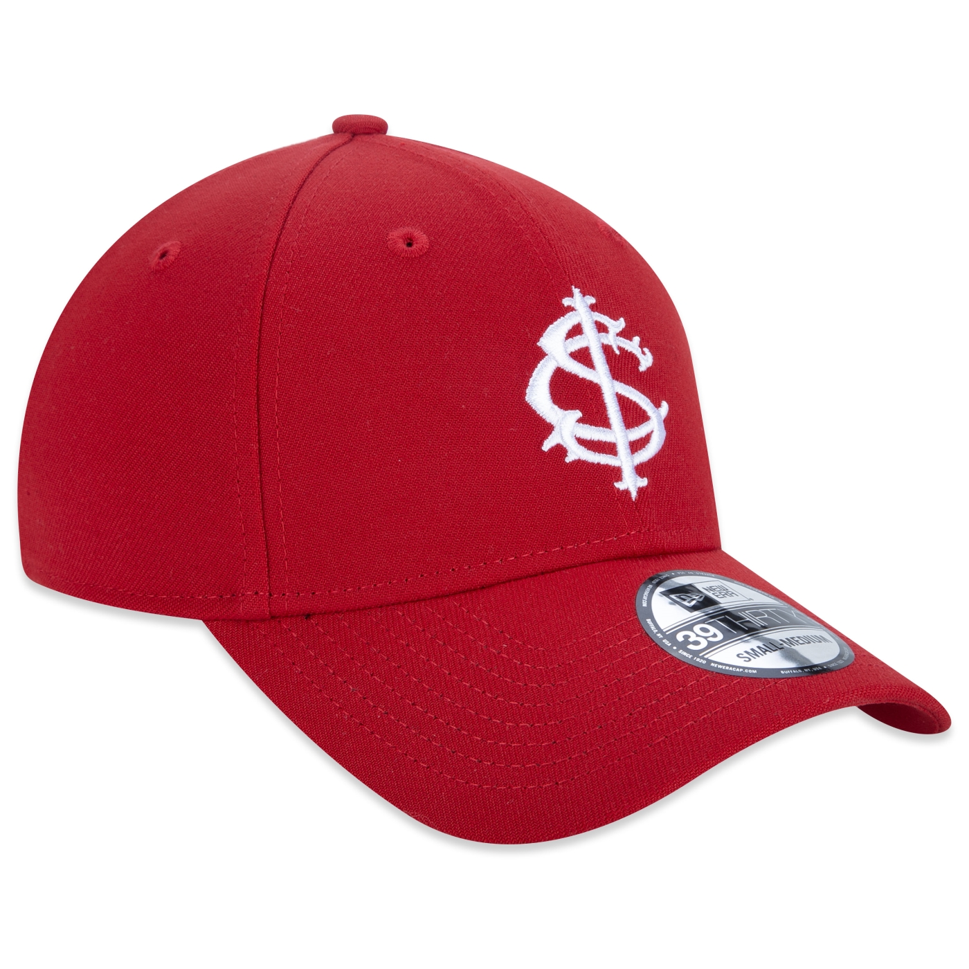 Bone New Era 39Thirty Internacional Futebol Vermelho 2