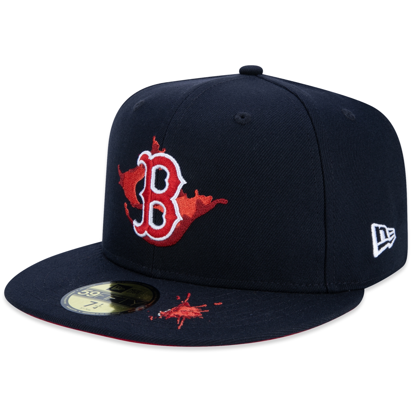 Bone New Era 59FIFTY Boston Red Sox Core MLB Azul 2