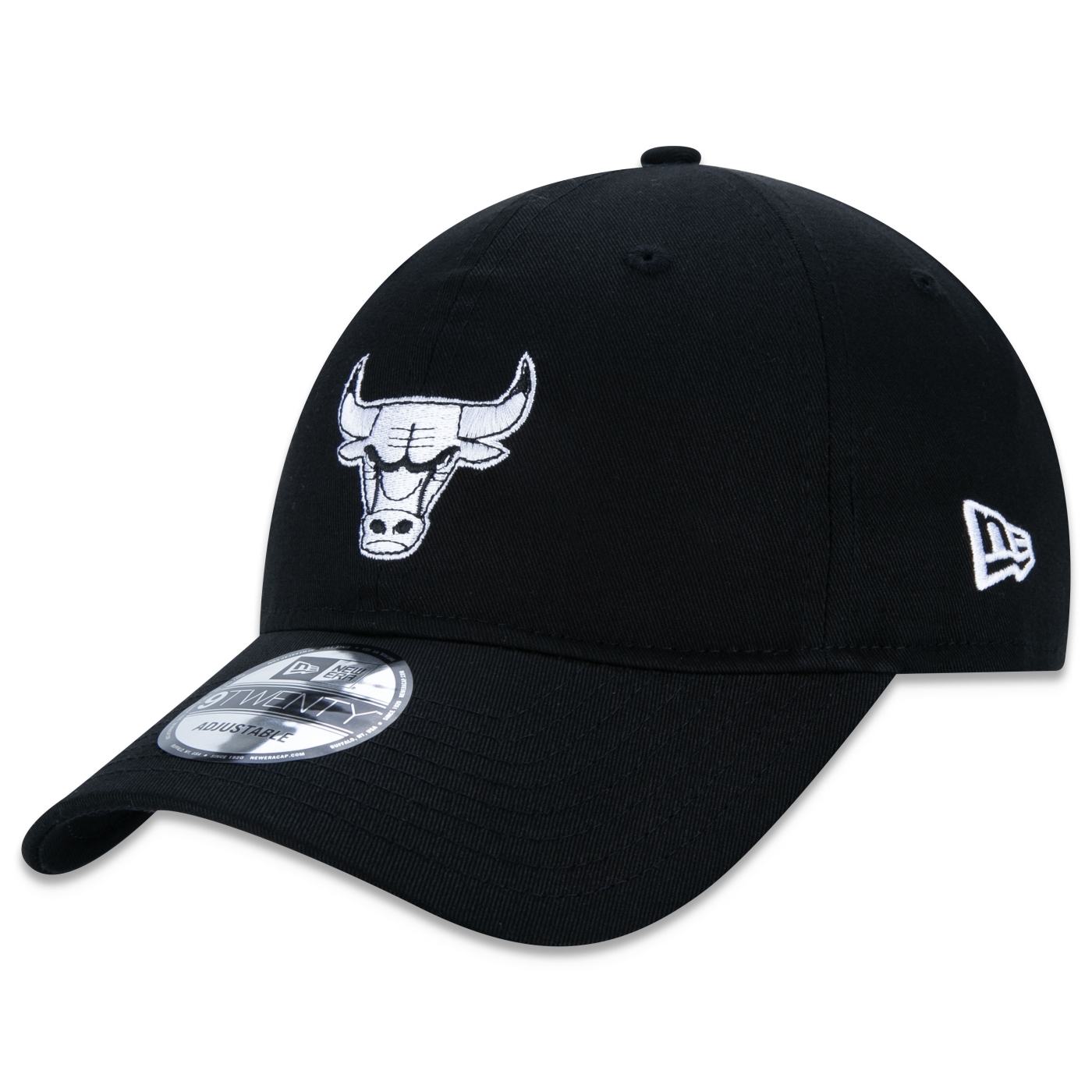 Bone New Era  9Twenty Chicago Bulls Core Nba Preto 1