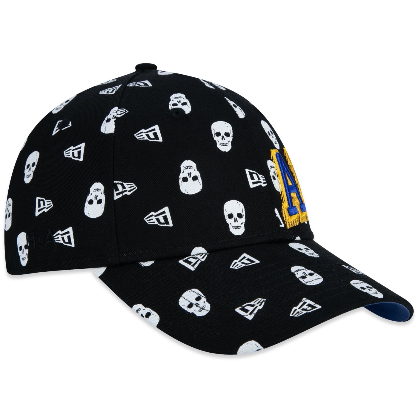 Bone New Era 9FORTY Collab Alexandre Herchcovitch Full Skull Preto 2