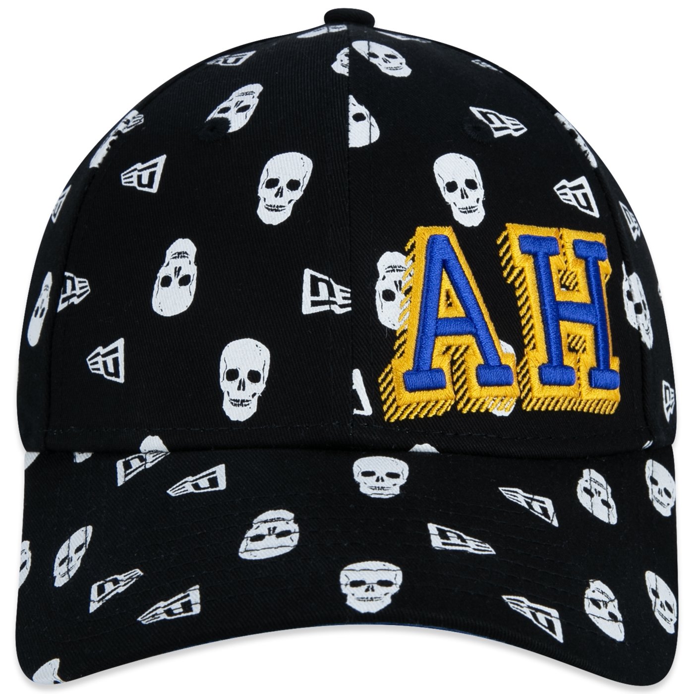 Bone New Era 9FORTY Collab Alexandre Herchcovitch Full Skull Preto 3