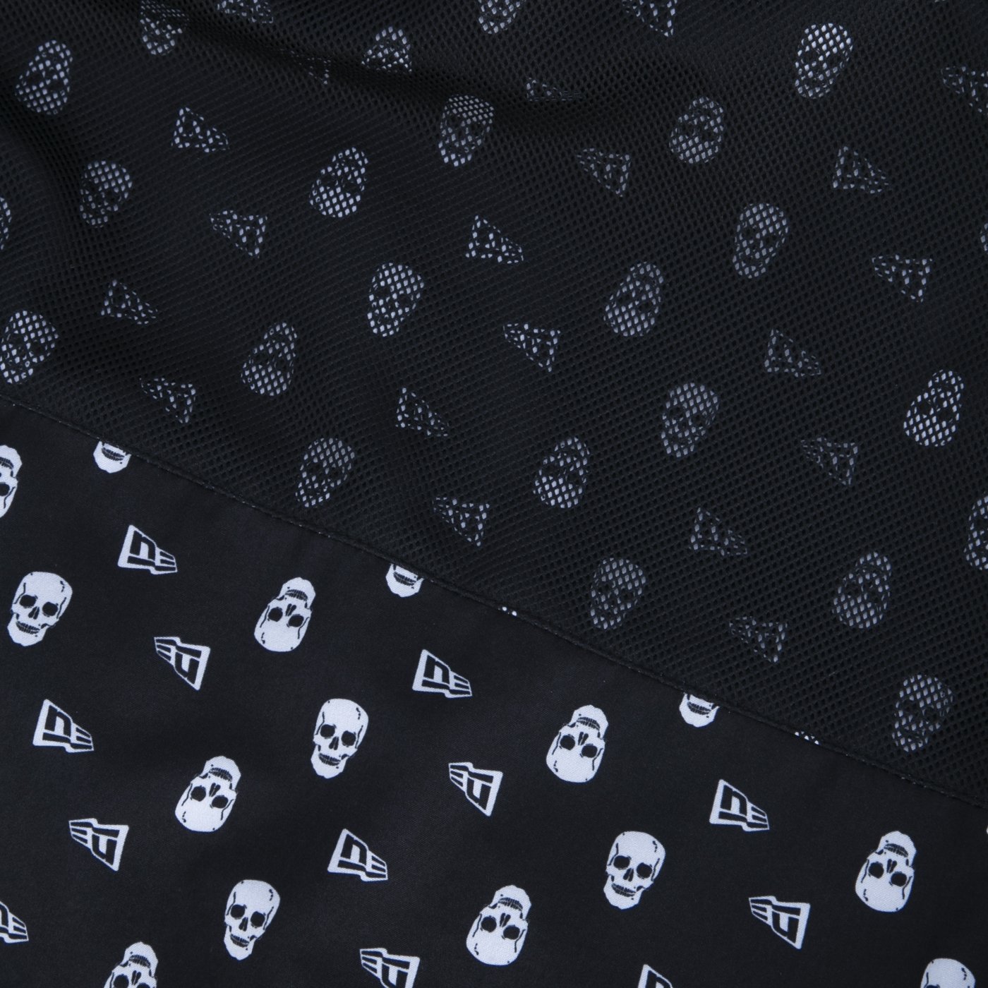 Jaqueta New Era Corta Vento Collab Alexandre Herchcovitch Full Logo Preto 4