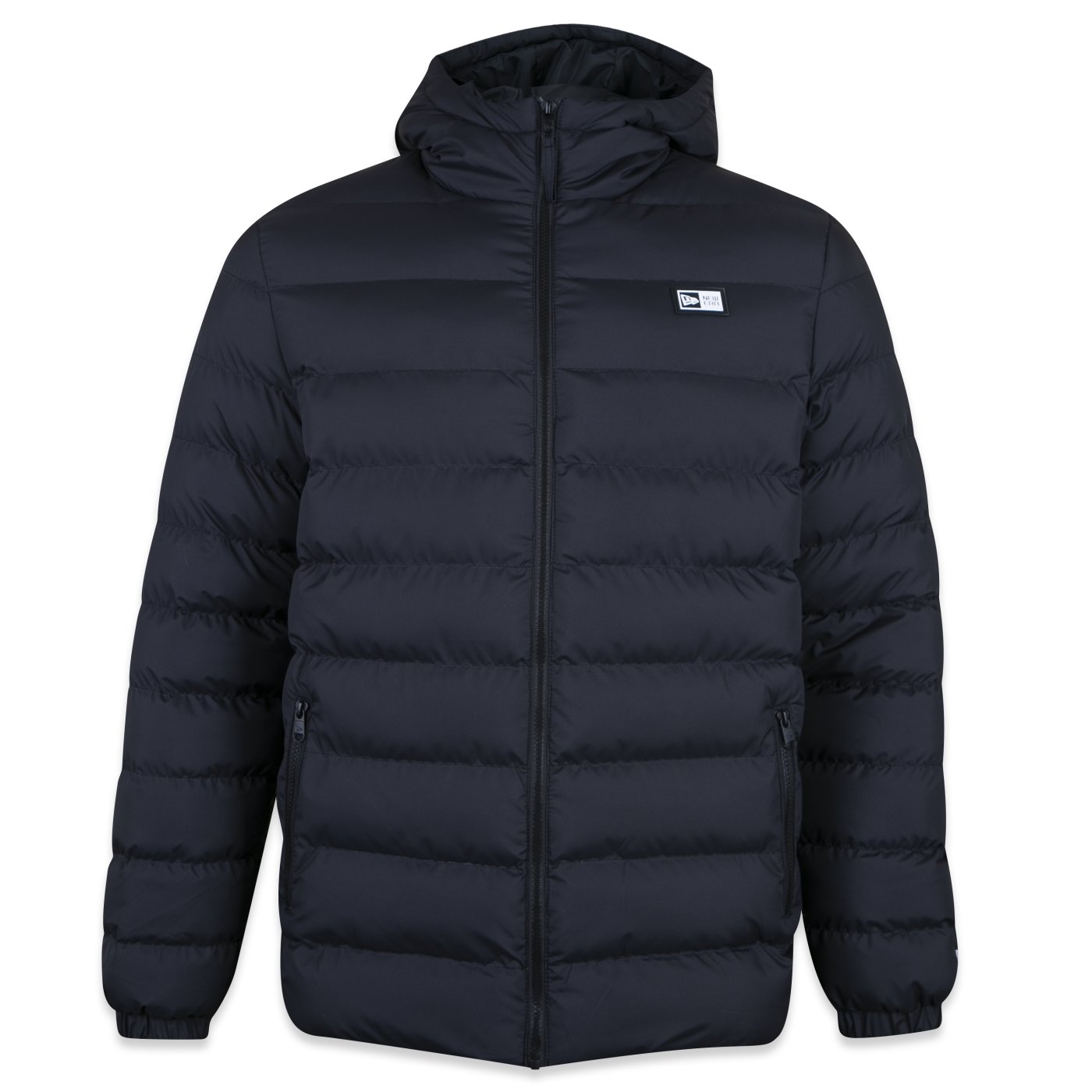 Jaqueta New Era Puffer Logo Box Preto 1