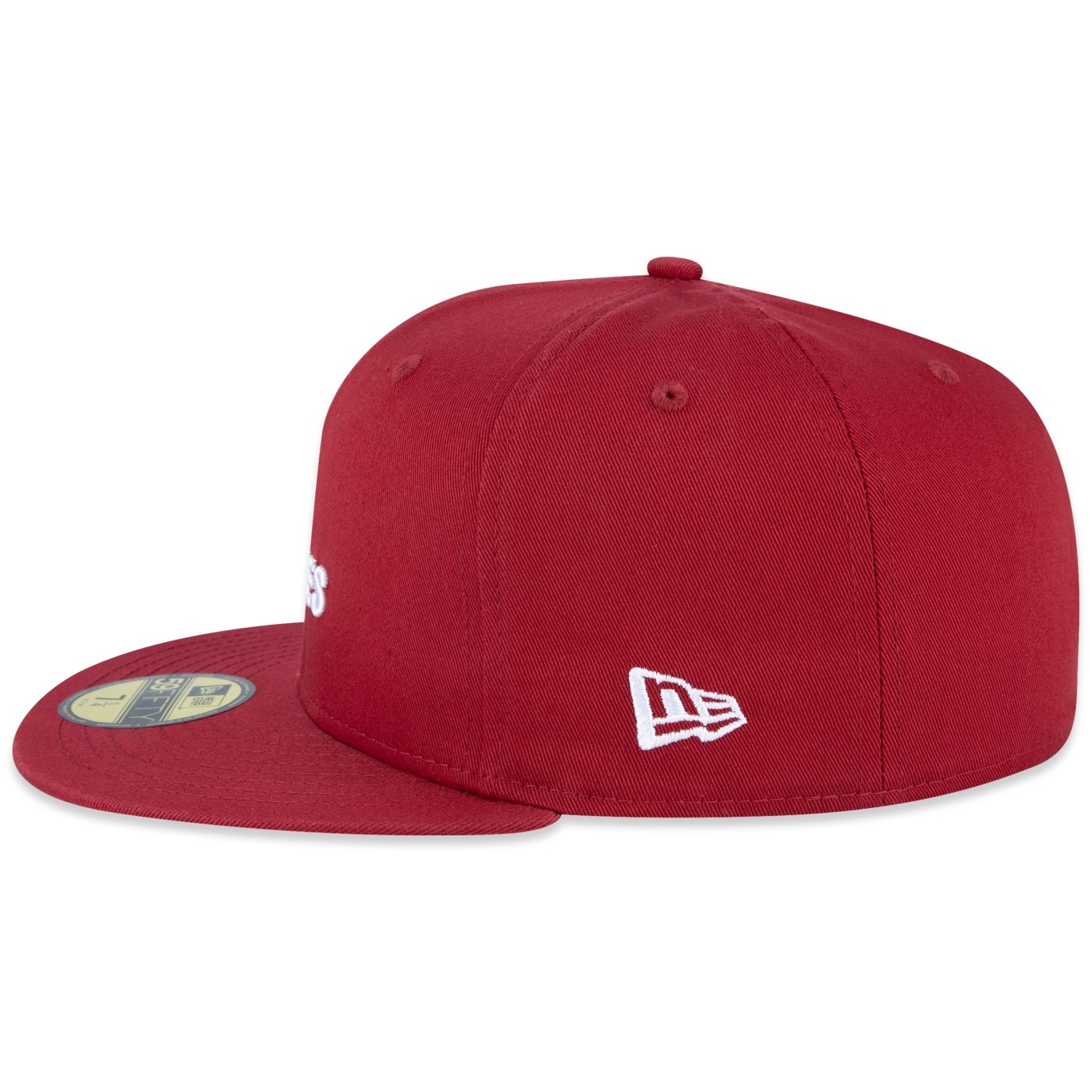 Bone New Era 59FIFTY MLB New York Yankees Core Essentials Style Vermelho Escuro 4