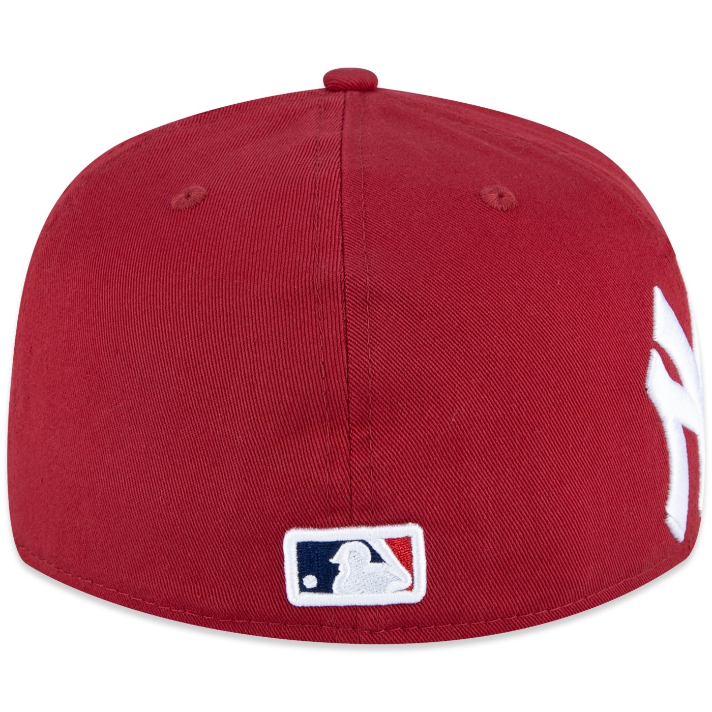Bone New Era 59FIFTY MLB New York Yankees Core Essentials Style Vermelho Escuro 6