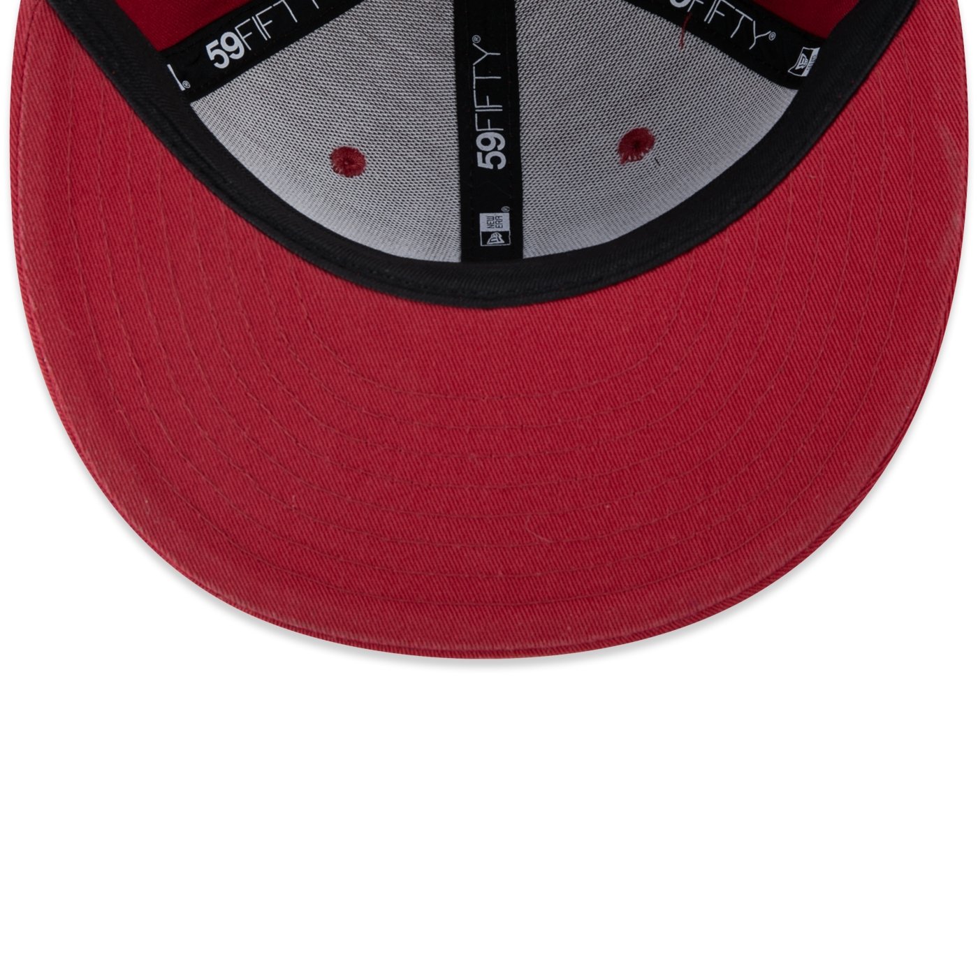 Bone New Era 59FIFTY MLB New York Yankees Core Essentials Style Vermelho Escuro 7