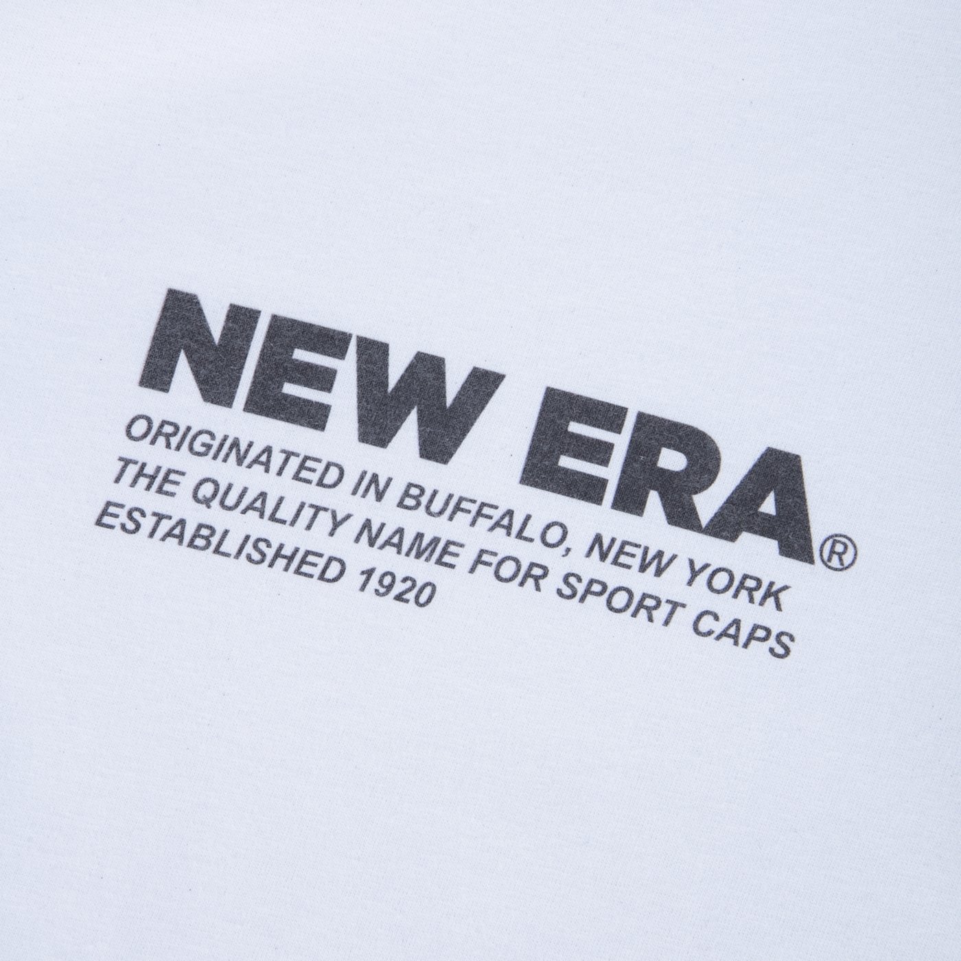 Camiseta New Era Regular Branded Core Essentials Style Branco 3
