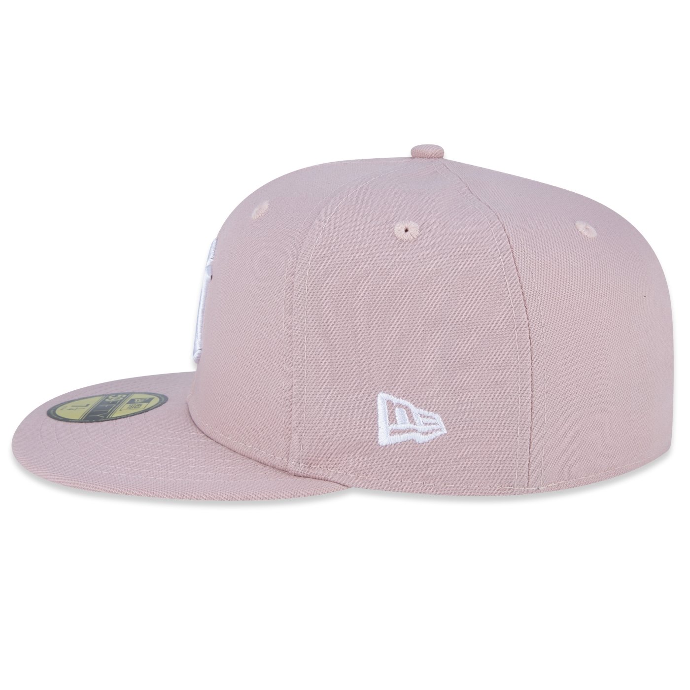 Bone New Era 59FIFTY New York Yankees All Core MLB Rosa 4