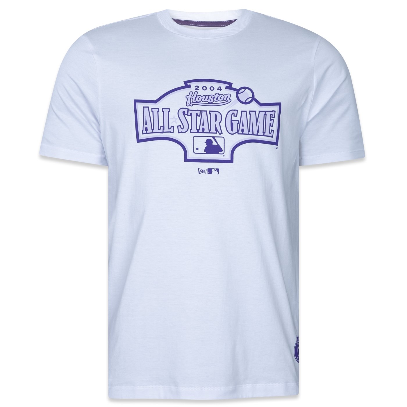 Camiseta New Era Regular Houston Astros All Core MLB Branco 1