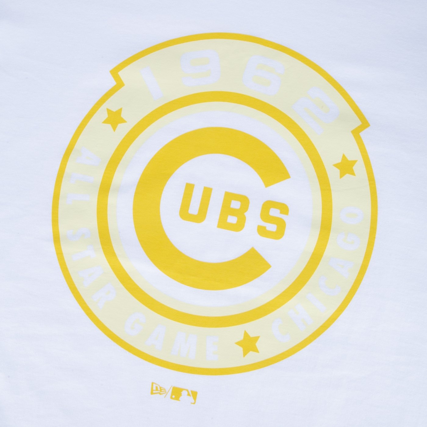 Camiseta New Era Regular Chicago Cubs All Core MLB Branco 3