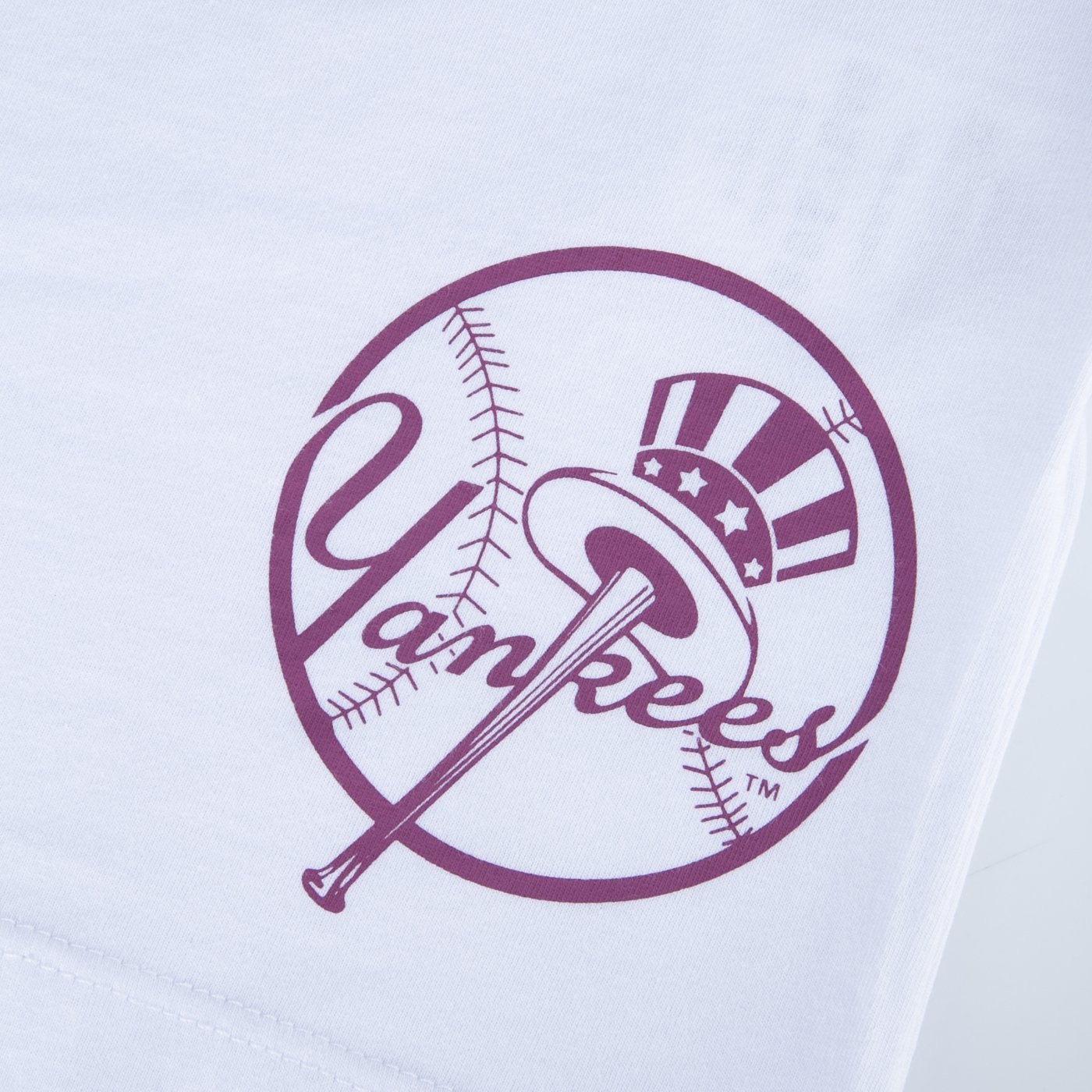 Camiseta New Era Regular New York Yankees All Core MLB Branco 4