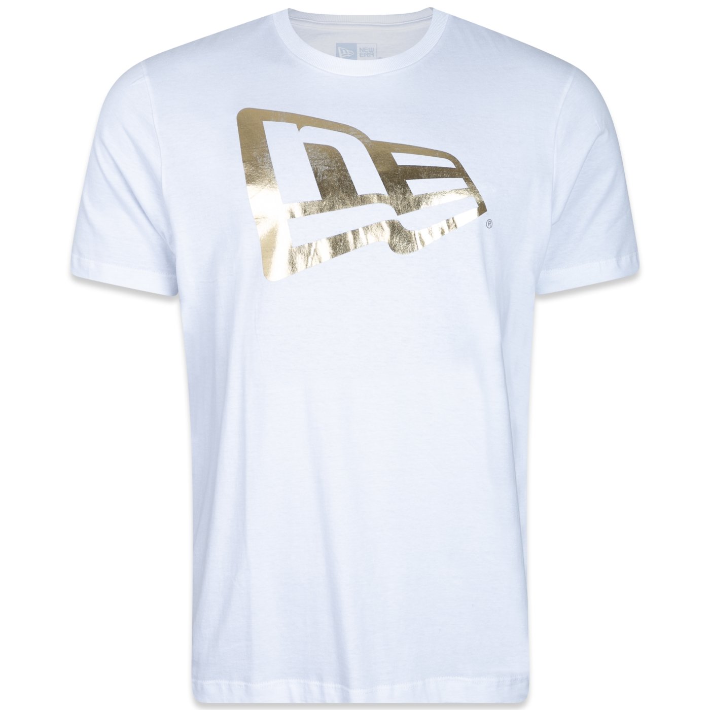 Camiseta New Era Regular Branded Core Branco 1