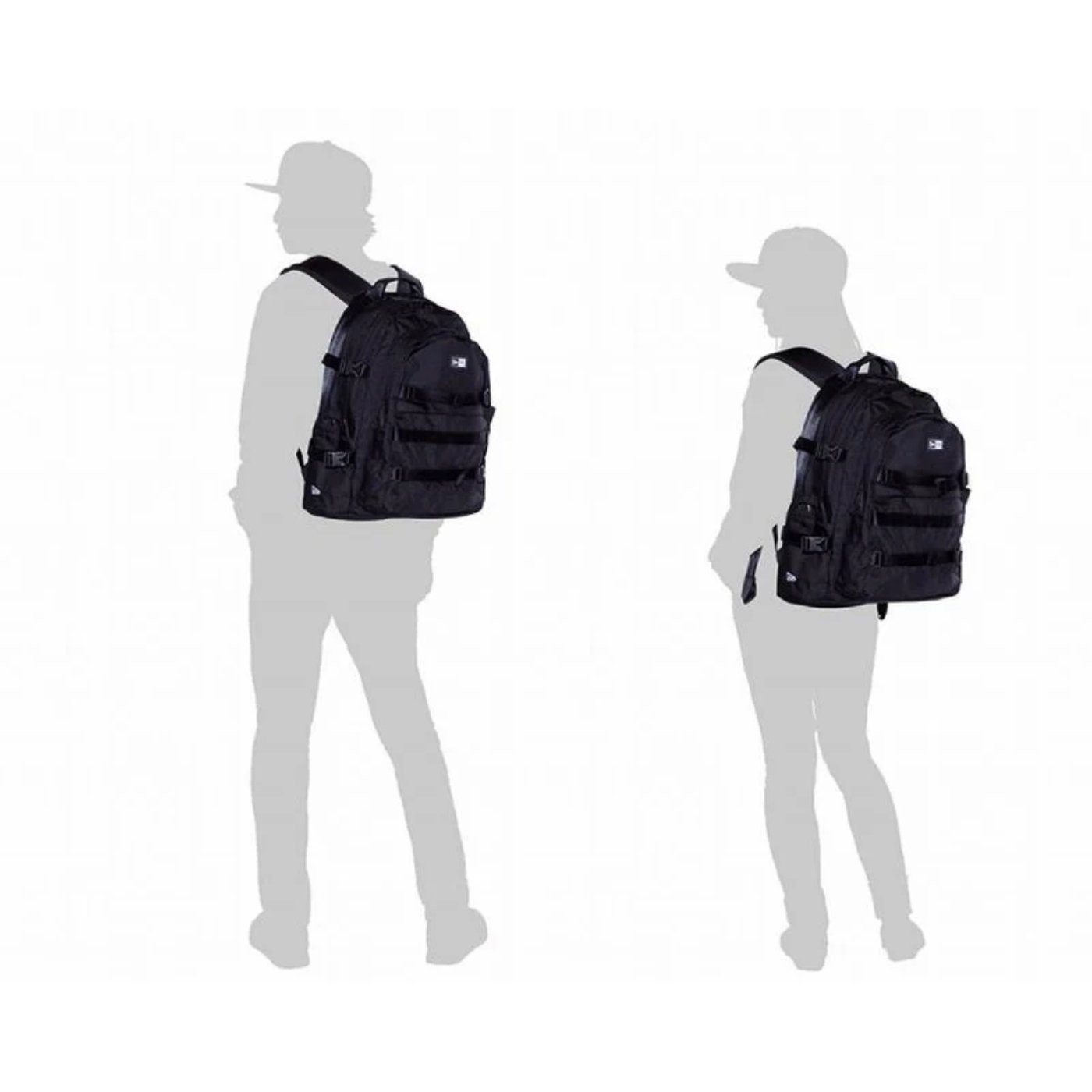 Mochila New Era Carrier Pack Logo 35L Preto