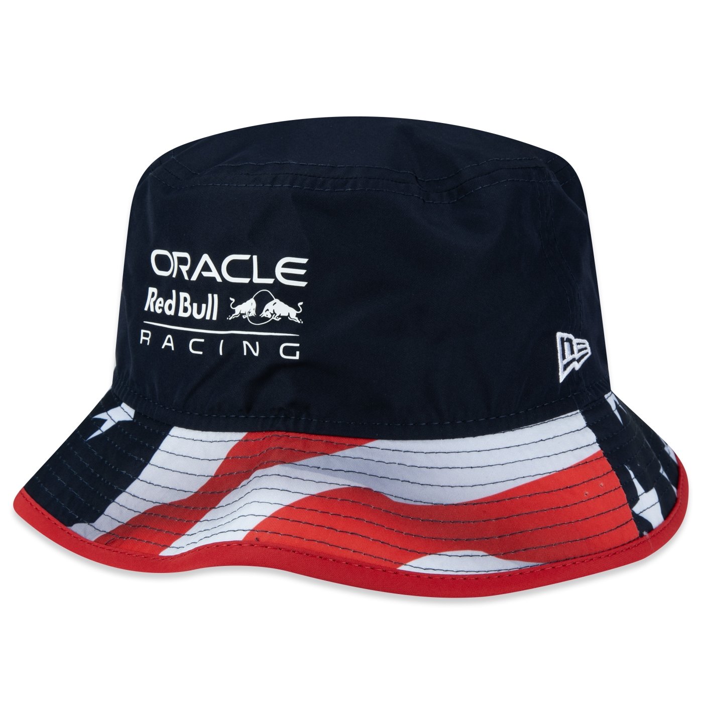 Chapeu New Era Bucket Red Bull Racing Team Especial GP Miami Marinho 1