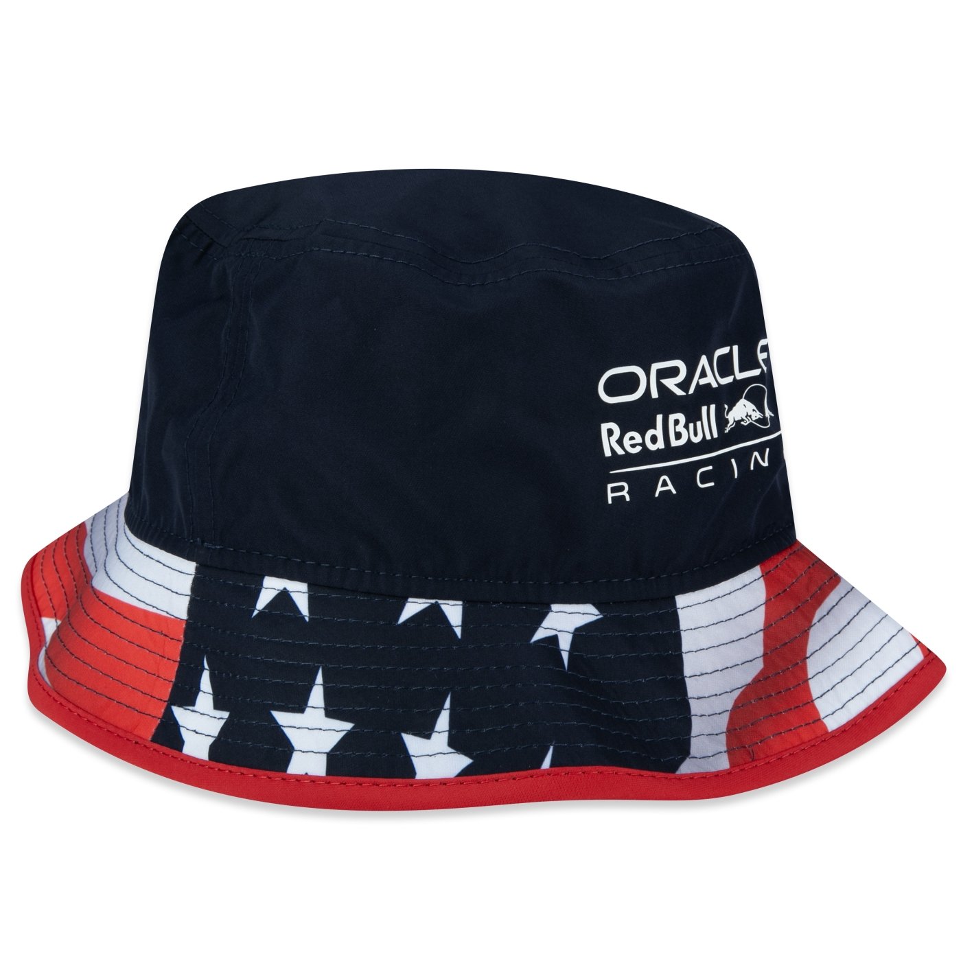 Chapeu New Era Bucket Red Bull Racing Team Especial GP Miami Marinho 2