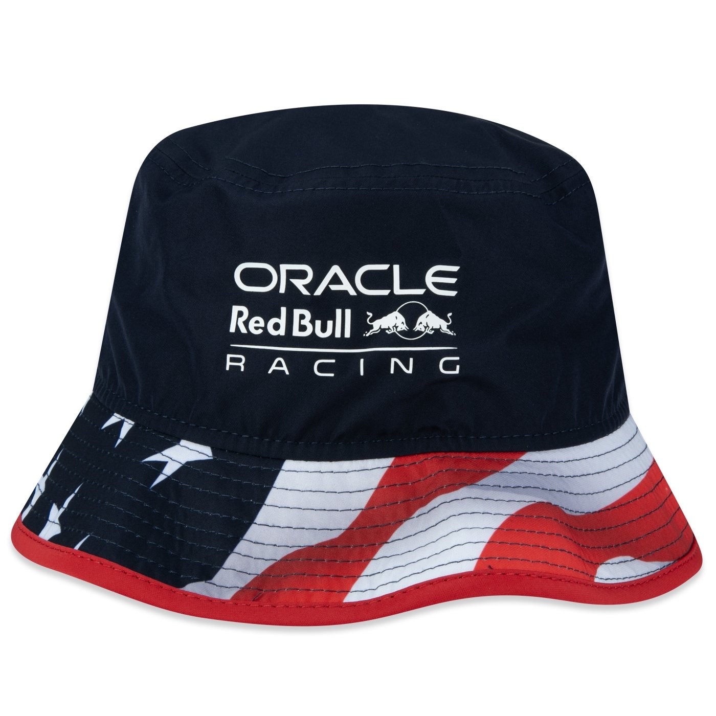 Chapeu New Era Bucket Red Bull Racing Team Especial GP Miami Marinho 3