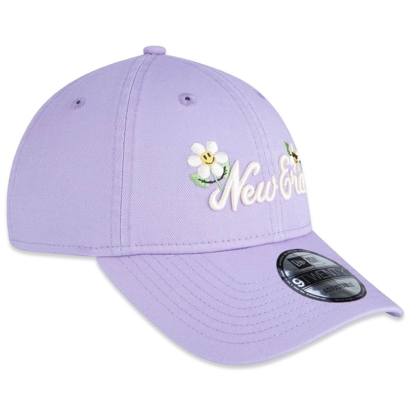 Bone New Era 9TWENTY Emoji Flower Roxo 2