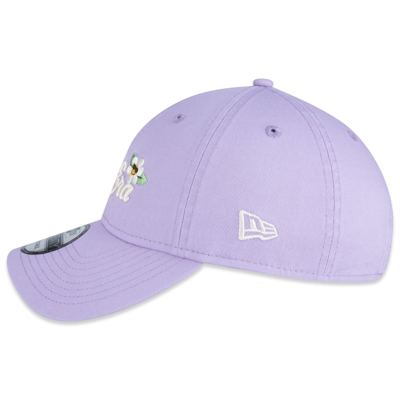 Bone New Era 9TWENTY Emoji Flower Roxo 4