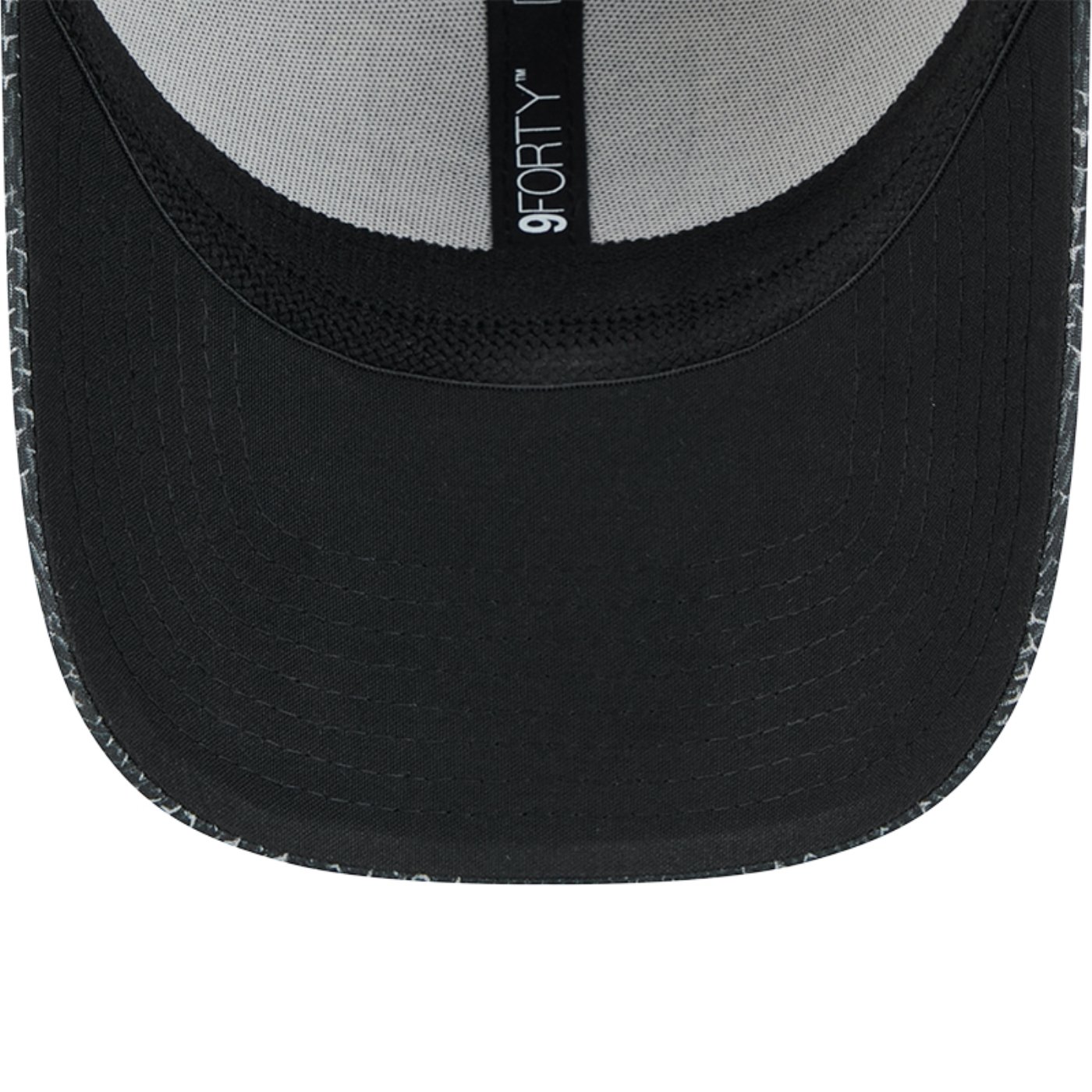 Bone New Era 9FORTY Stretch Snap Las Vegas Raiders NFL Sideline 2024-25 Preto 7