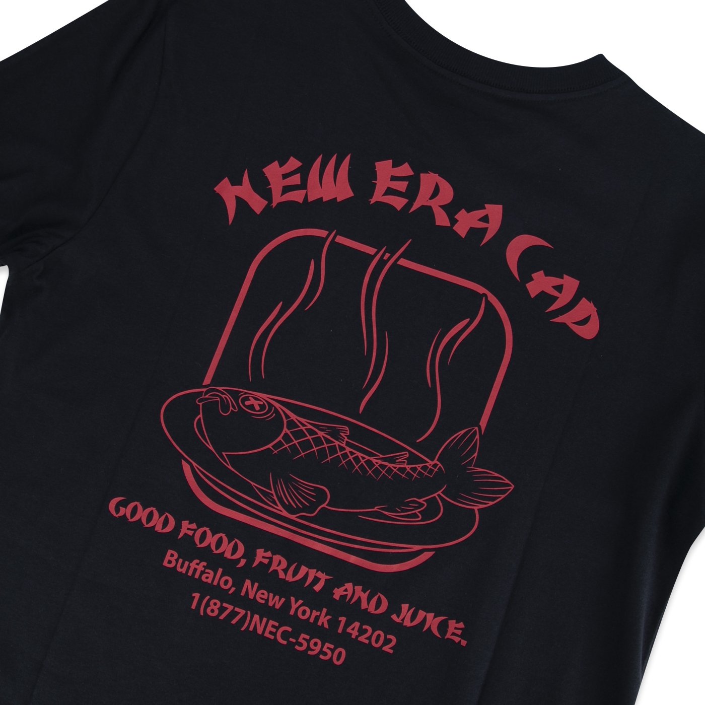 Camiseta New Era Regular Branded Street Food Fruit and Juice Preto 4