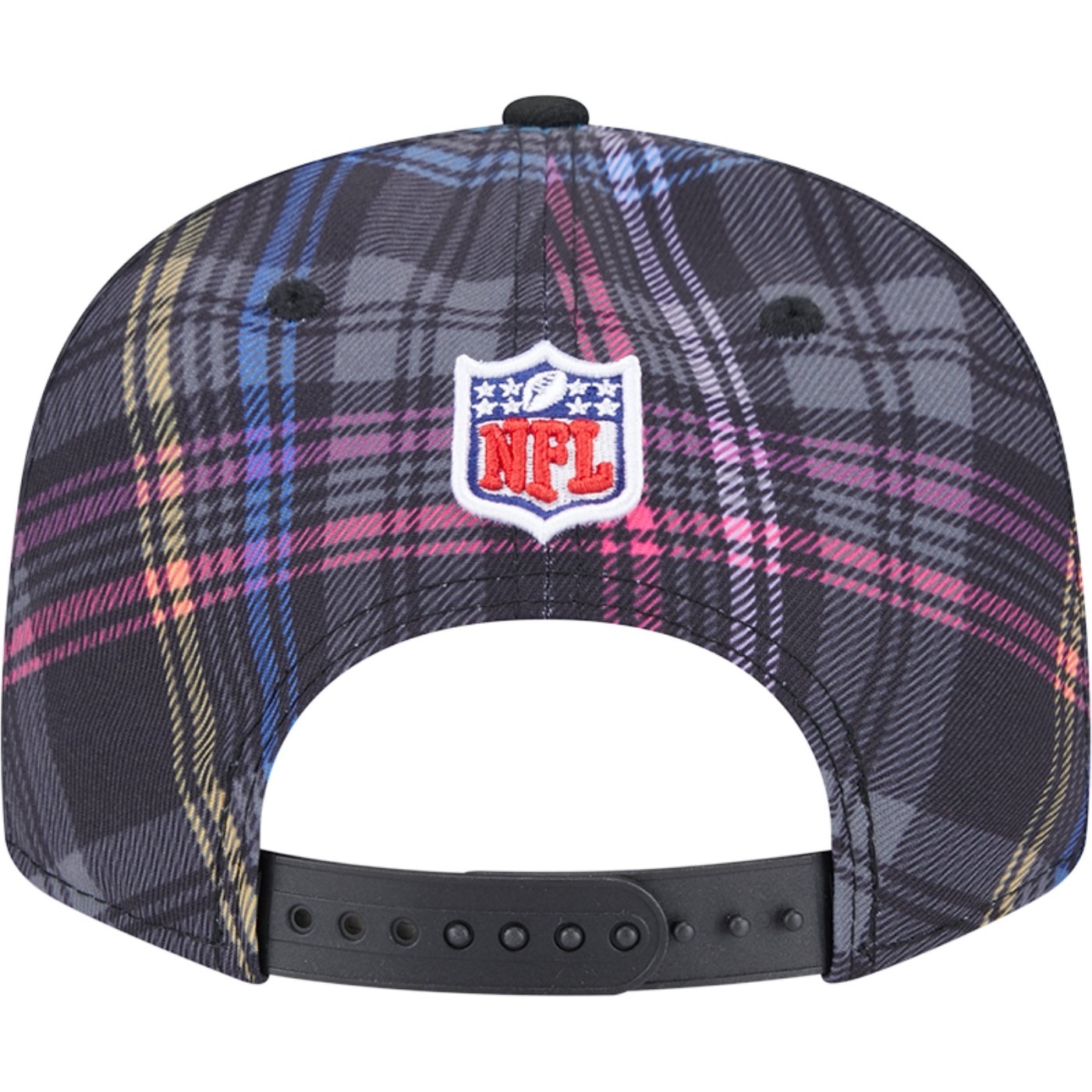 Bone New Era 9FIFTY Kansas City Chiefs NFL Crucial Catch 2024 Preto 6
