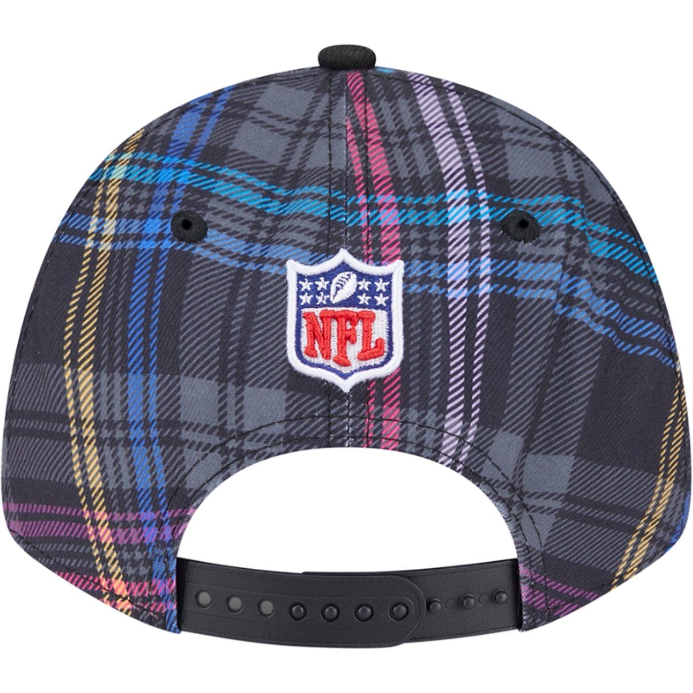Bone New Era 9FORTY Stretch Snap Baltimore Ravens NFL Crucial Catch 2024 Preto 6