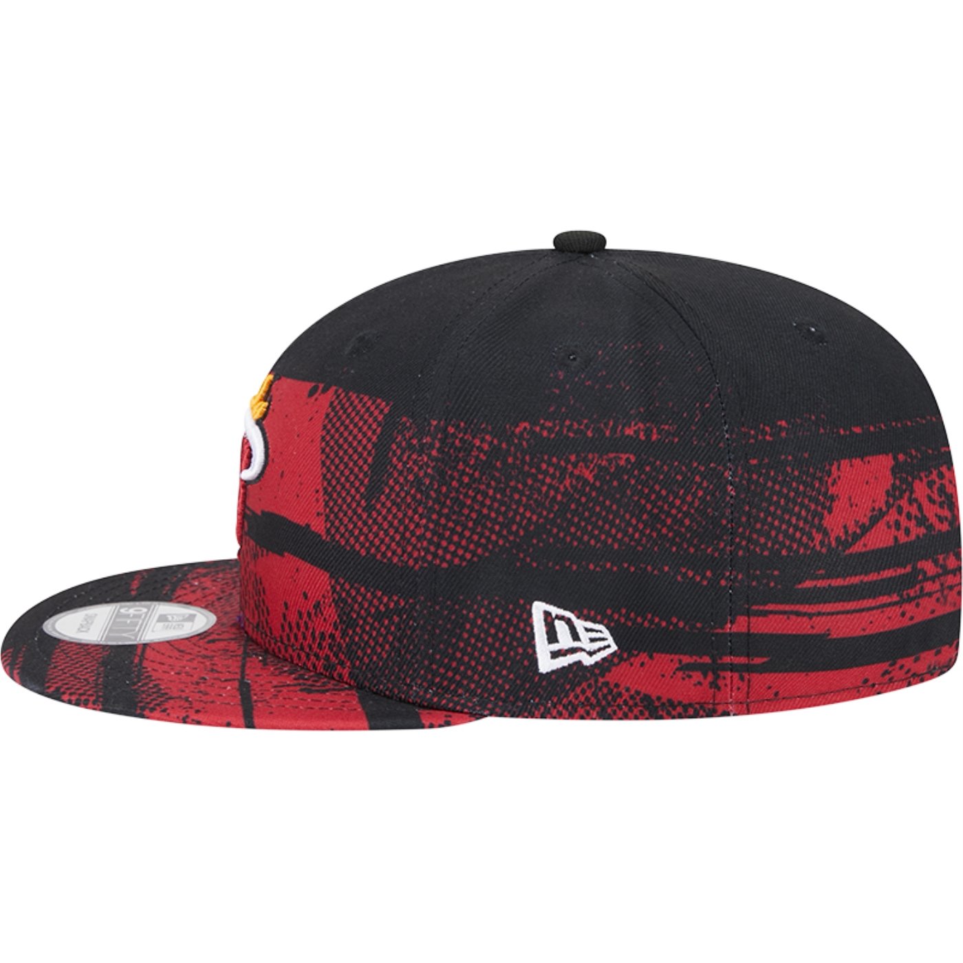 Bone New Era 9FIFTY Miami Heat NBA Tip-Off 2024 Vermelho 4