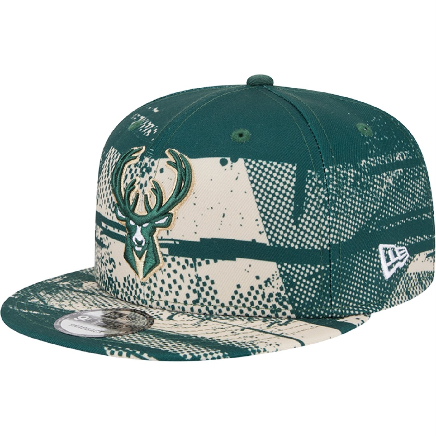 Bone New Era 9FIFTY Milwaukee Bucks NBA Tip-Off 2024