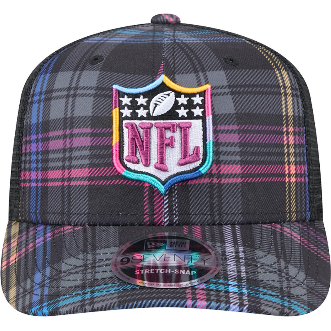 Bone New Era 9SEVENTY Trucker NFL Logo Oficial NFL Crucial Catch 2024 Multicores 3
