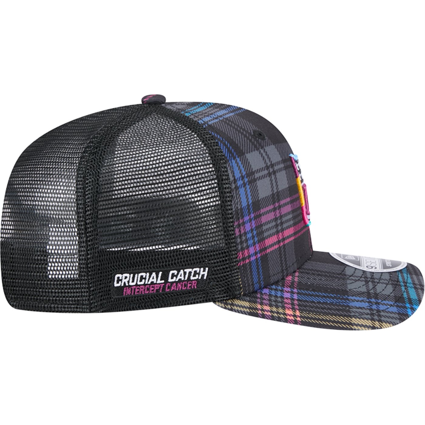 Bone New Era 9SEVENTY Trucker NFL Logo Oficial NFL Crucial Catch 2024 Multicores 5