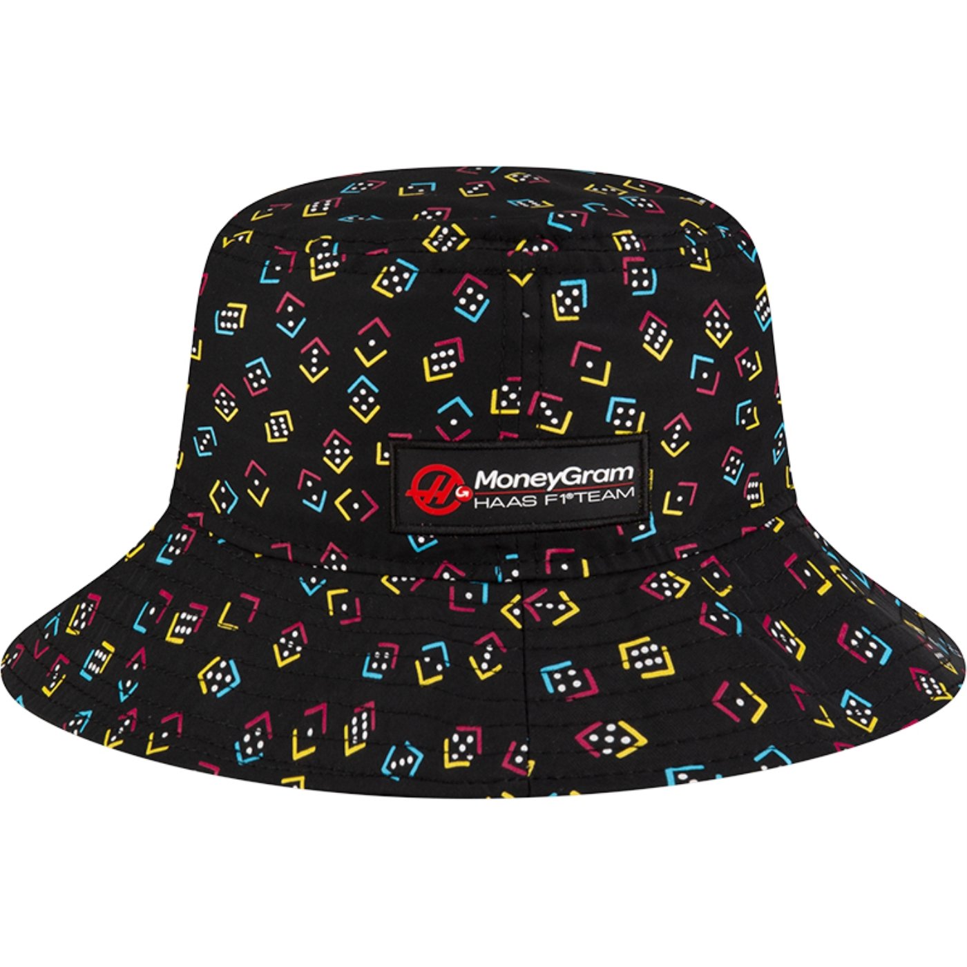 Chapeu New Era Bucket MoneyGram Haas F1 Team Especial GP Las Vegas Preto 5