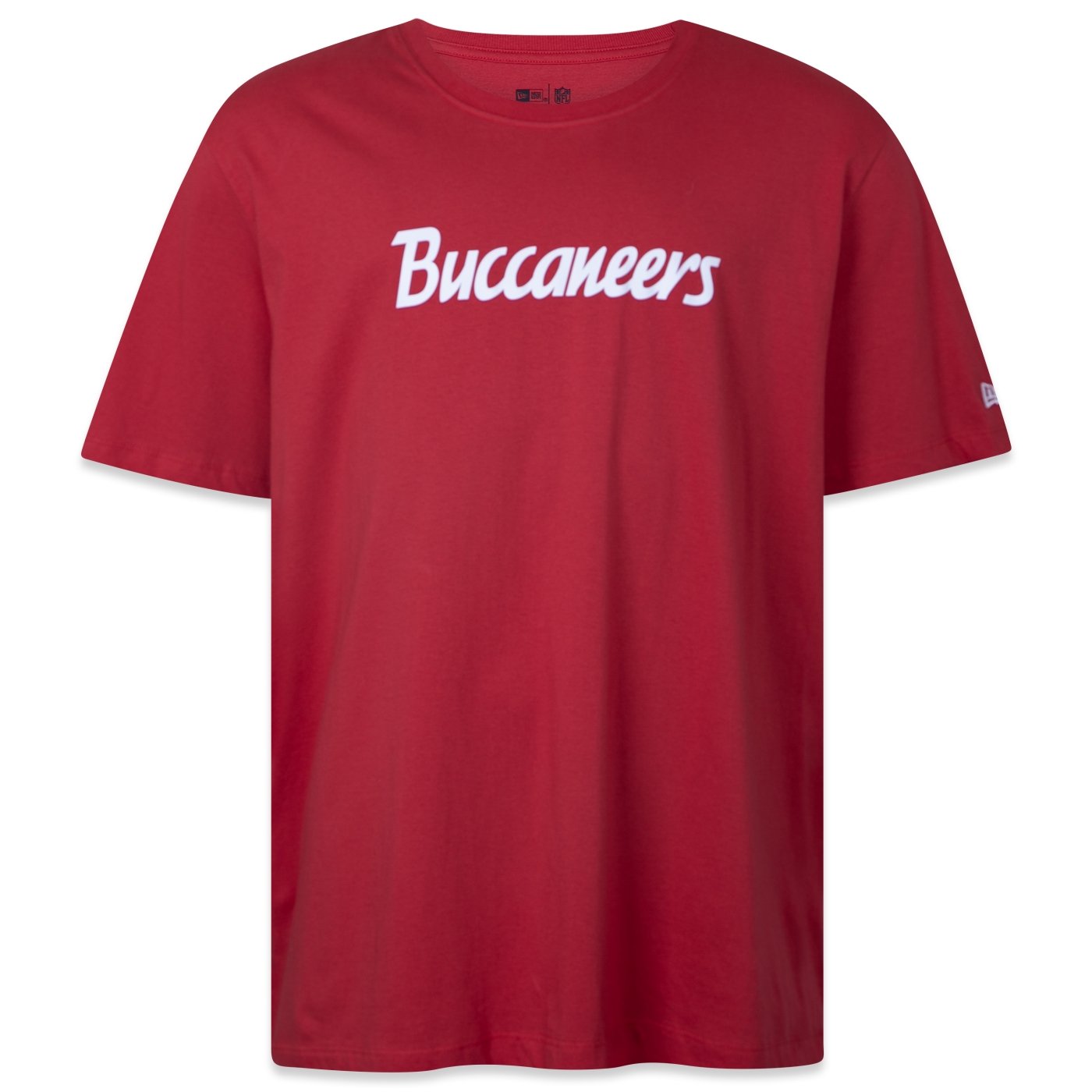 Camiseta New Era Plus Size Regular NFL Tampa Bay Buccaneers Vermelho 1
