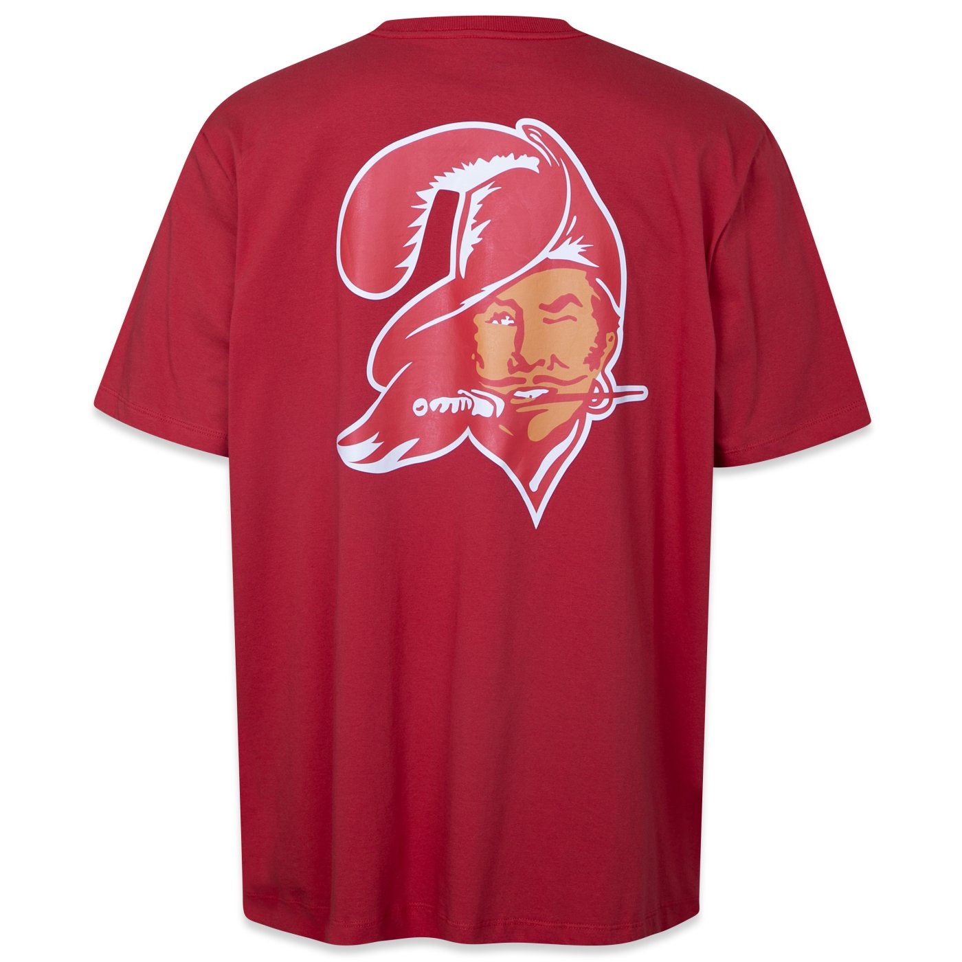 Camiseta New Era Plus Size Regular NFL Tampa Bay Buccaneers Vermelho 2