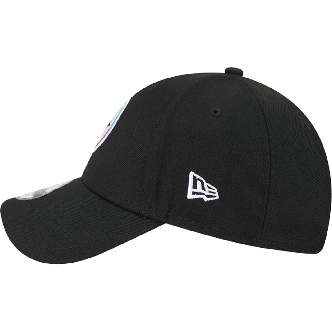 Bone New Era 9FORTY NFL Crucial Catch 2023 Pittsburgh Steelers Preto 4