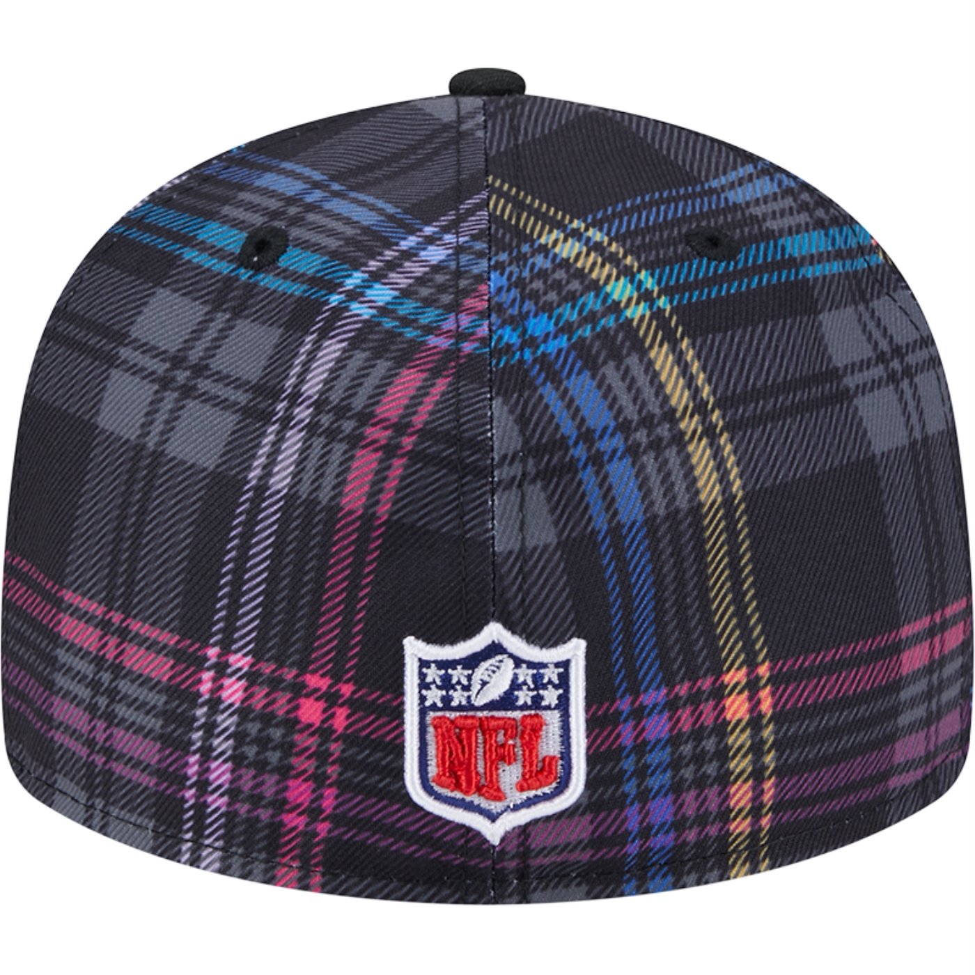 Bone New Era 59FIFTY Low Profile Kansas City Chiefs NFL Crucial Catch 2024 Preto 6