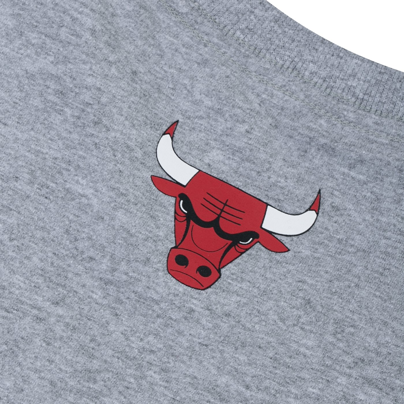 Camiseta New Era Regular NBA Chicago Bulls Core Cinza 3