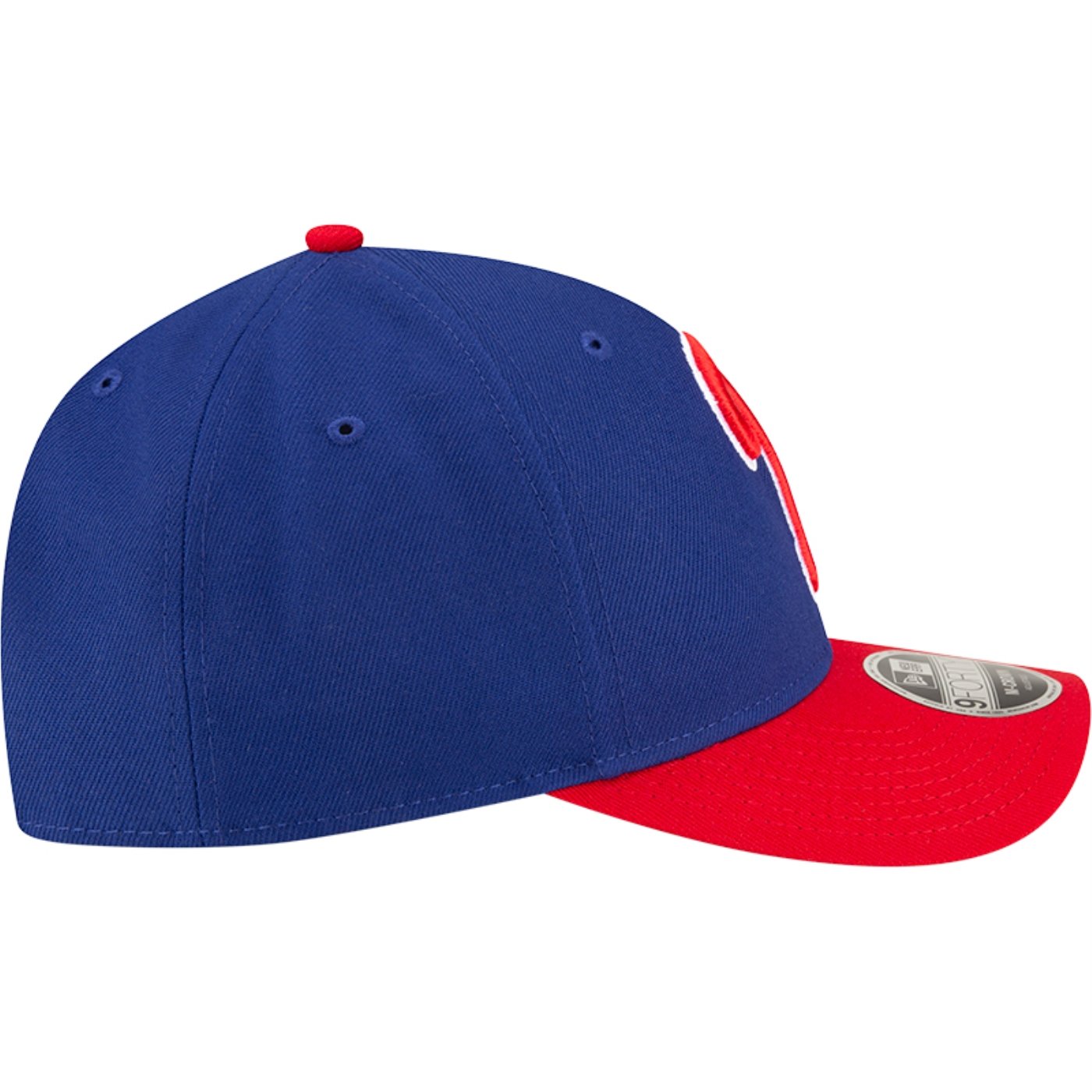 Bone New Era 9FORTY M-Crown MLB Player Replica Philadelphia Phillies Azul/Vermelho 5