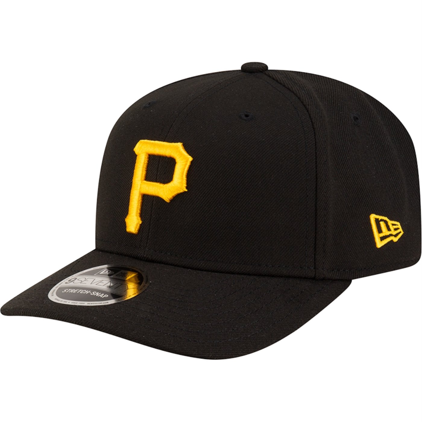Bone New Era 9SEVENTY Stretch Snap MLB Player Replica Pittsburgh Pirates Preto 1