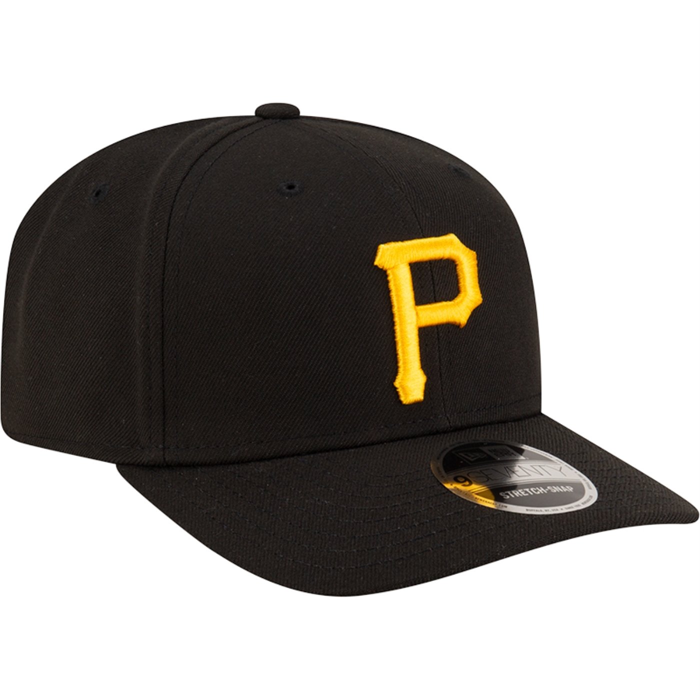 Bone New Era 9SEVENTY Stretch Snap MLB Player Replica Pittsburgh Pirates Preto 2