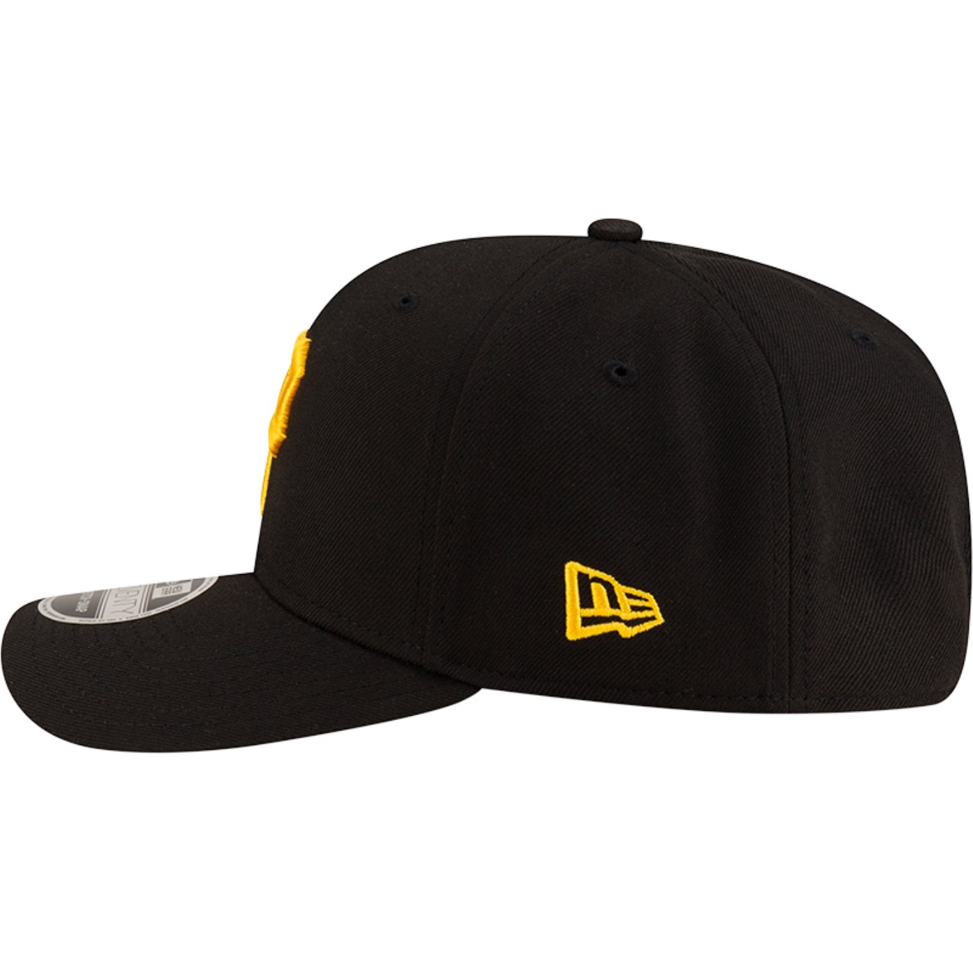 Bone New Era 9SEVENTY Stretch Snap MLB Player Replica Pittsburgh Pirates Preto 4