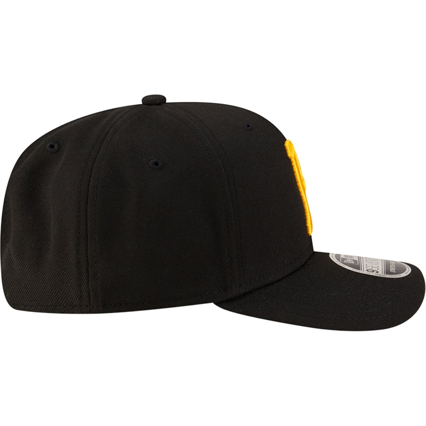 Bone New Era 9SEVENTY Stretch Snap MLB Player Replica Pittsburgh Pirates Preto 5