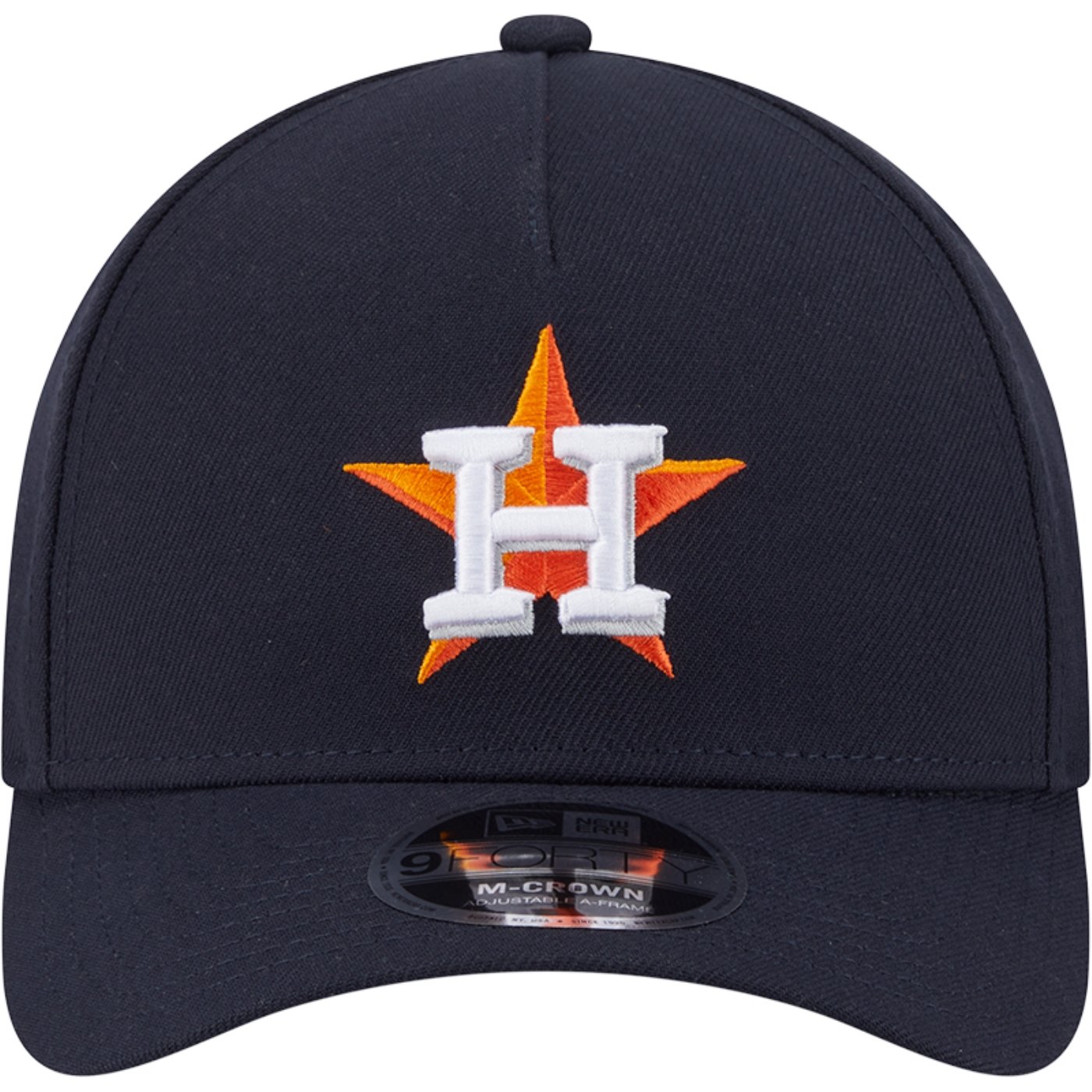 Bone New Era 9FORTY M-Crown A-Frame MLB Houston Astros Marinho 3