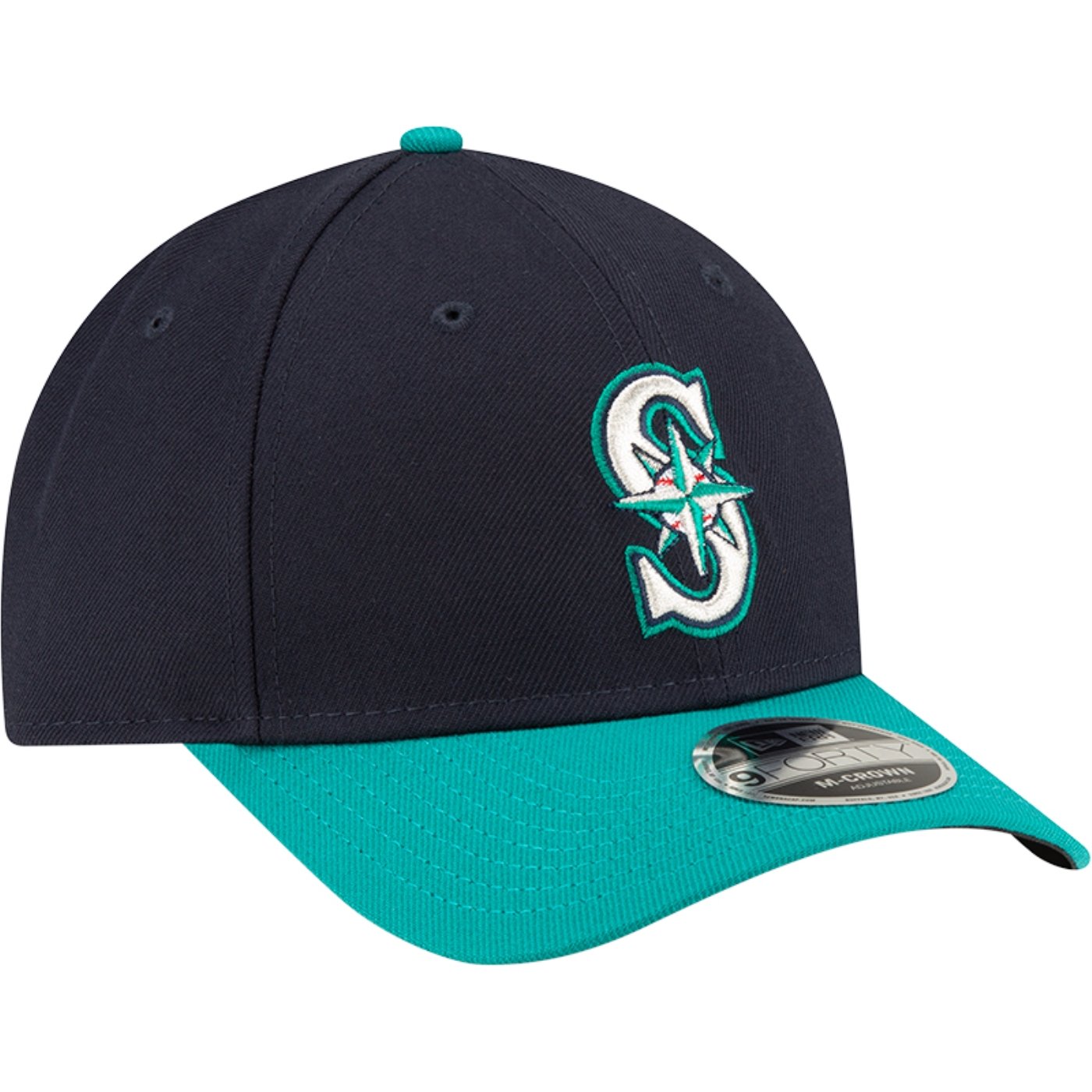 Bone New Era 9FORTY M-Crown MLB Player Replica Seattle Mariners Marinho 2