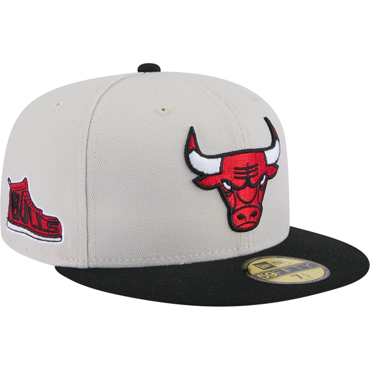 Bone New Era 59FIFTY Fitted Chicago Bulls All-Star Game 2025 Fan Pack Off White 2