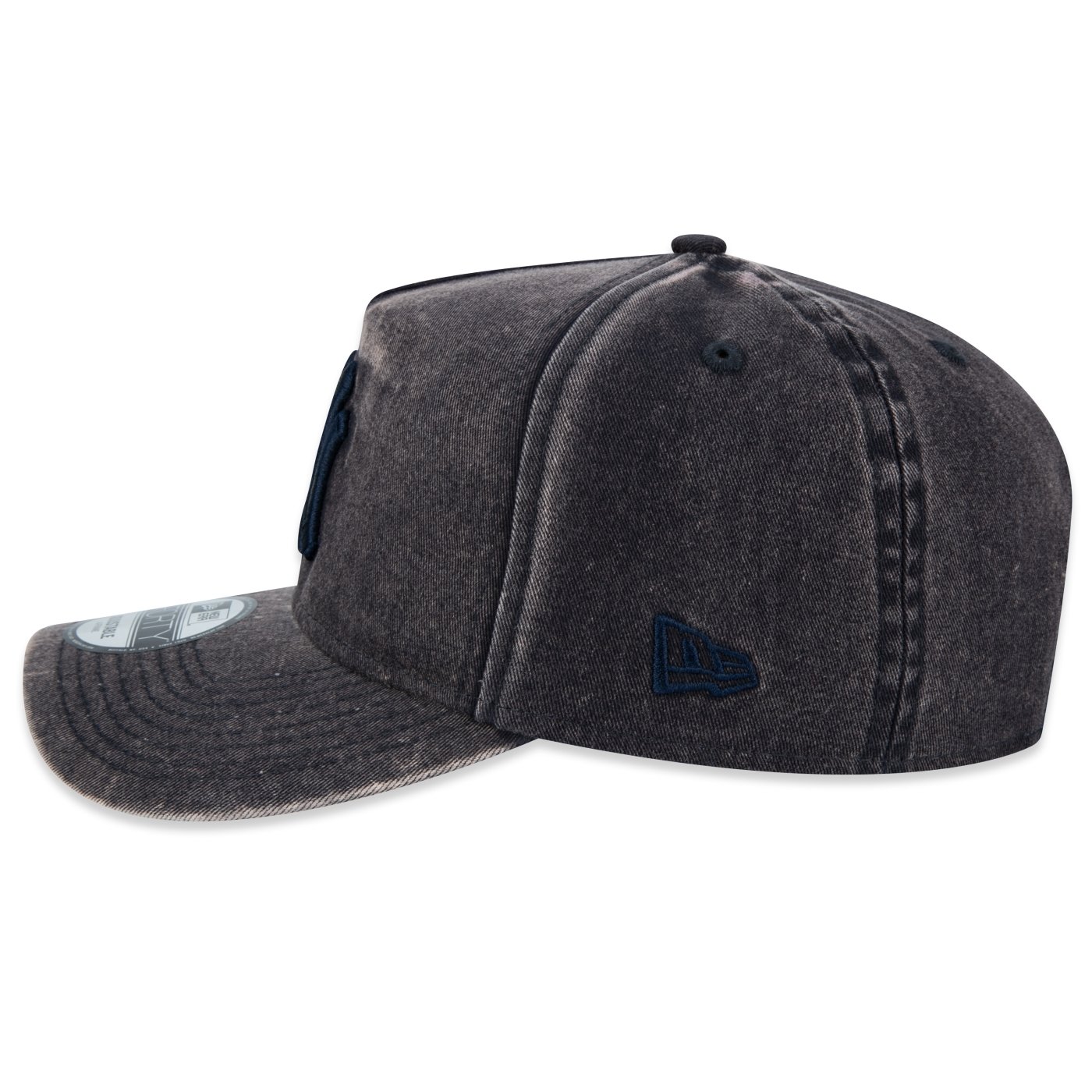 Bone New Era 9FORTY A-Frame MLB New York Yankees Core Cinza 4